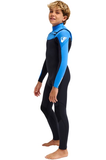 Quiksilver-Boys Everyday Sessions 4/3 Frontzip 2026 Combinaison Néoprène Enfant