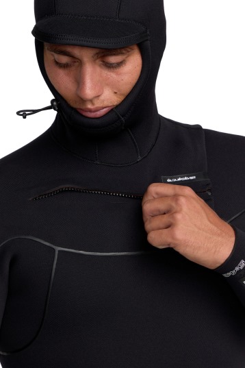 Quiksilver-Marathon Sessions 6/5/4 Frontzip à Cagoule 2026 Combinaison Néoprène Homme