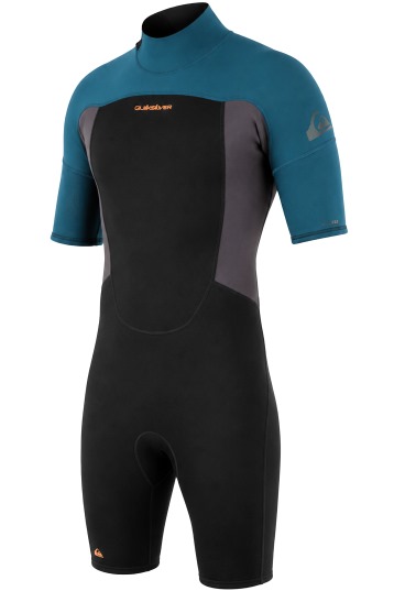 Quiksilver-Prologue 2/2 Shorty Backzip 2026 Combinaison néoprène