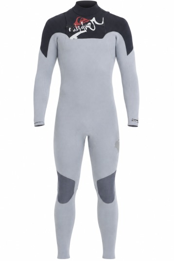 Quiksilver-Young Guns 4/3 Frontzip 2026 Combinaison Néoprène Homme