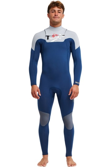 Quiksilver-Young Guns 4/3 Frontzip 2026 Combinaison Néoprène Homme
