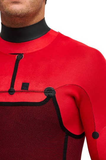 Quiksilver-Young Guns 4/3 Frontzip 2026 Combinaison Néoprène Homme
