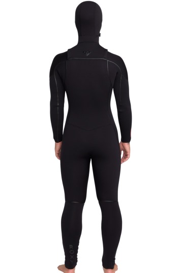Roxy-Elite Xtra Warm 6/5 Frontzip Cagoule 2026 Combinaison Néoprène Femme
