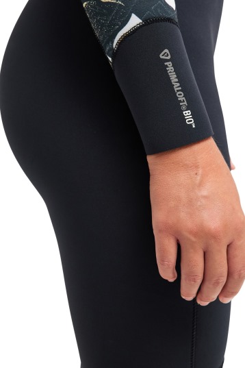 Roxy-Swell Natural 4/3 Frontzip Combinaison Néoprène Femme