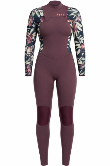 Roxy-Swell Natural 4/3 Frontzip Femme 2026 Combinaison Néoprène