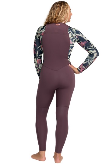 Roxy-Swell Natural 4/3 Frontzip Femme 2026 Combinaison Néoprène
