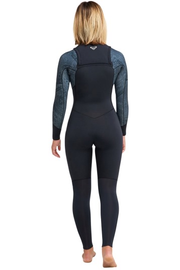 Roxy-Swell Natural 5/4 Frontzip 2026 Combinaison Néoprène Femme