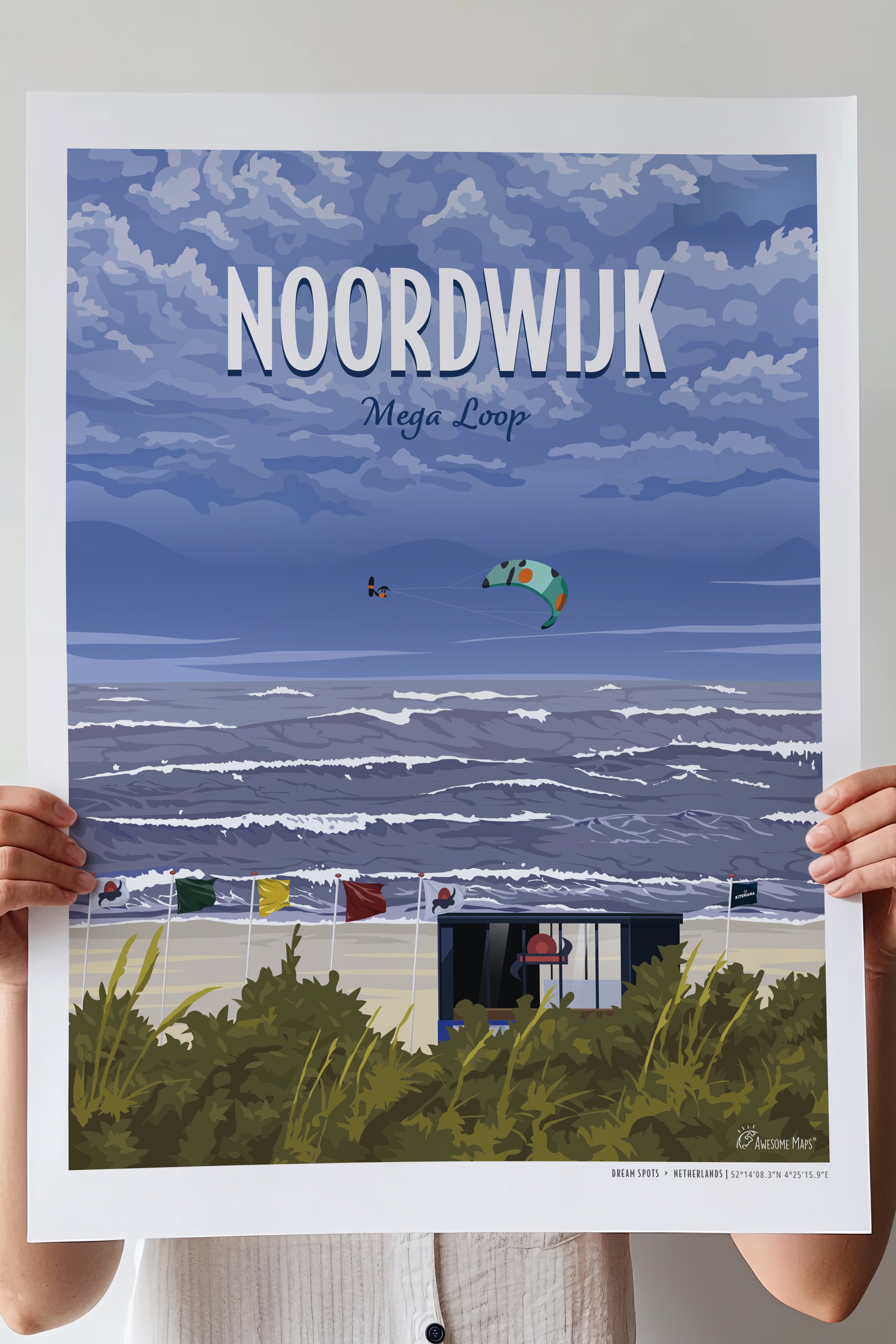 Awesome Maps-Dream Spot Poster Megaloop