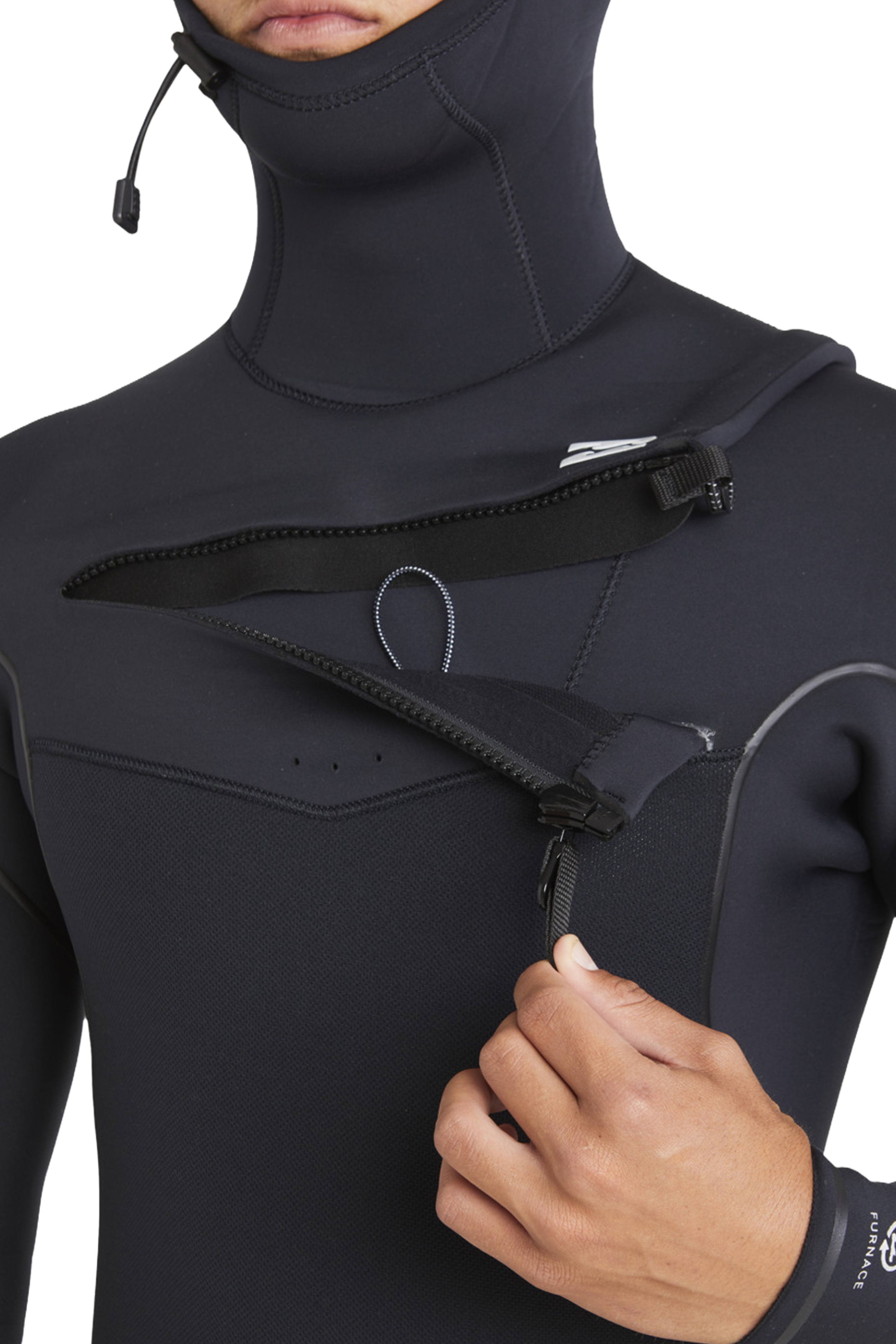 Billabong-Furnace Natural 6/5 Frontzip Cagoule Combinaison Néoprène