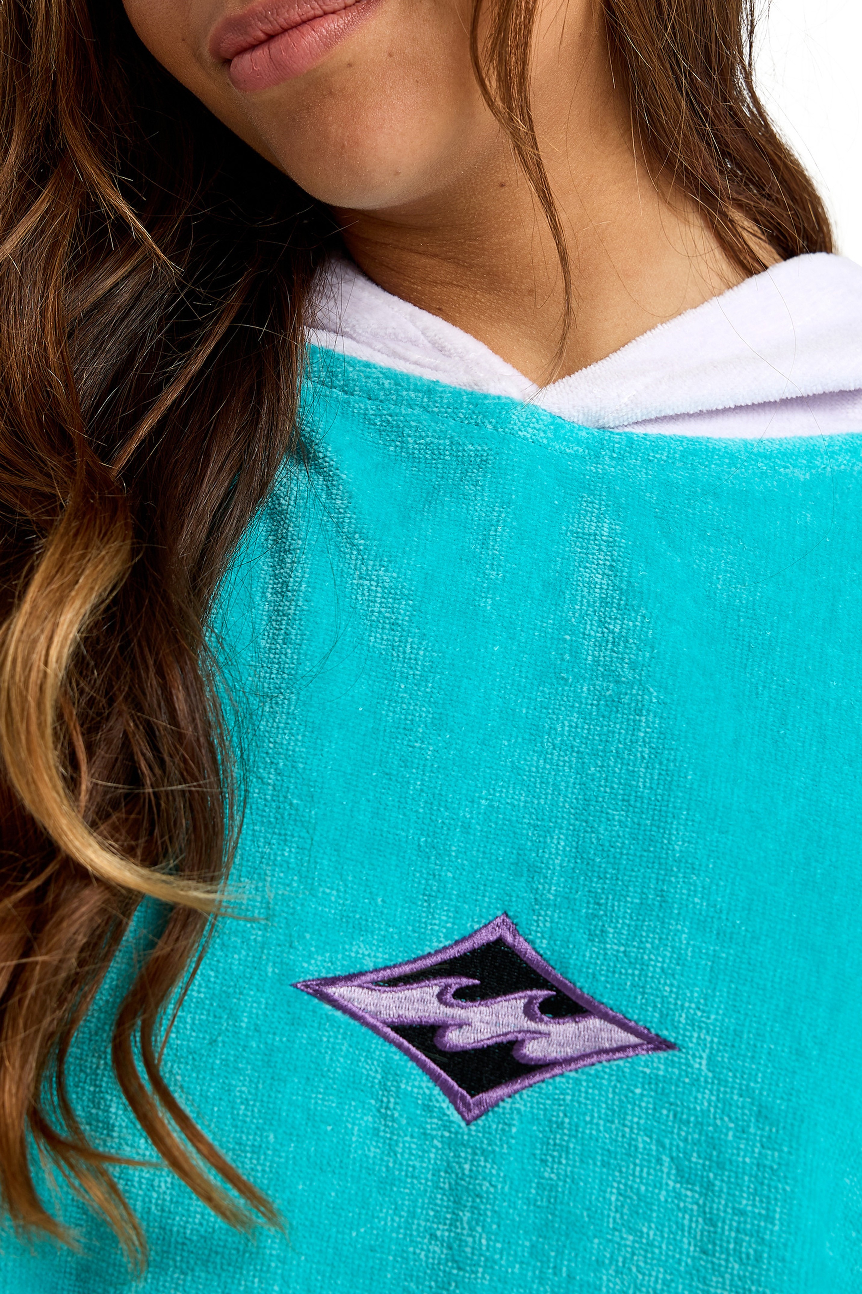 Billabong-Poncho Femme à Cagoule