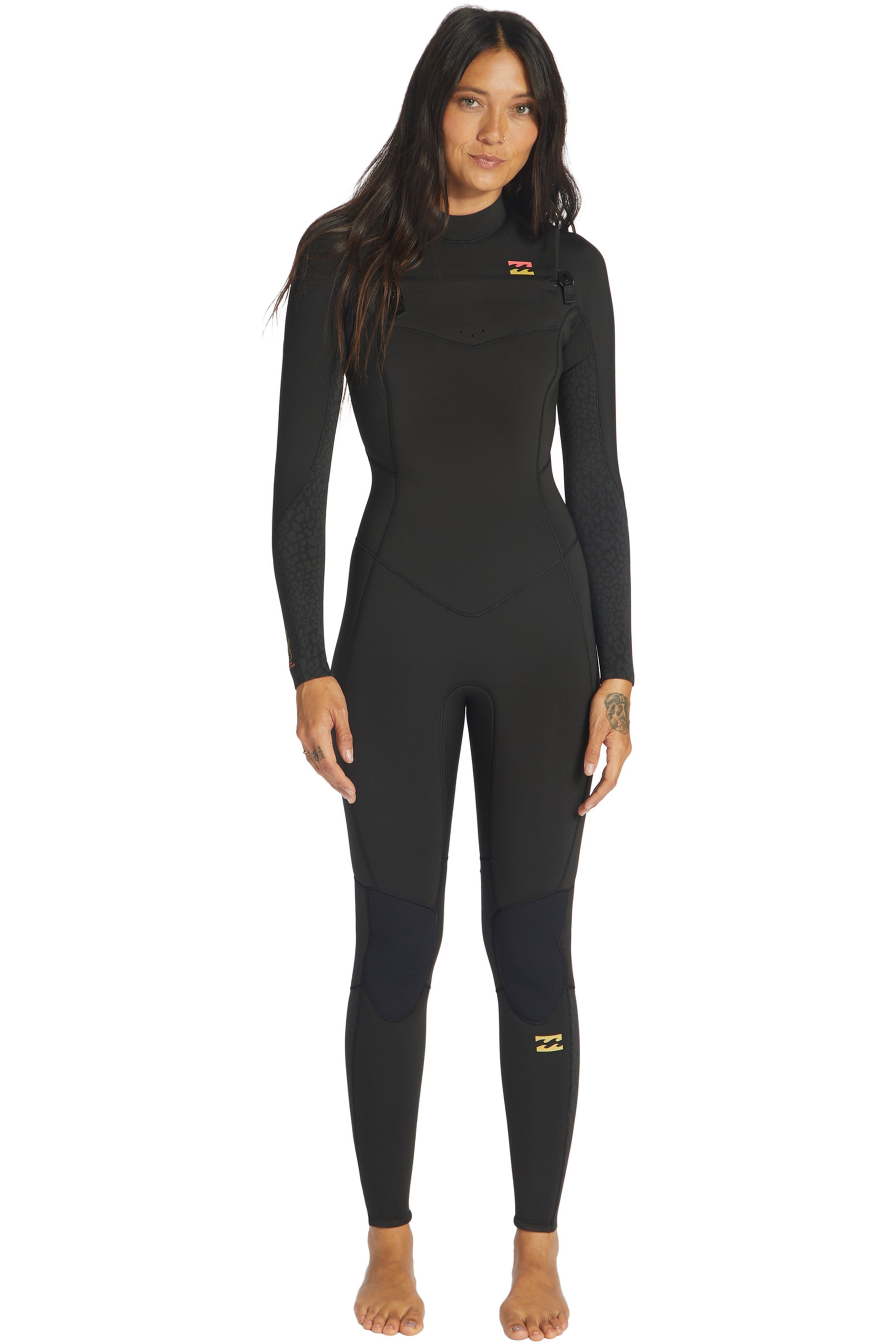 Billabong-Synergy 5/4 Frontzip 2026 Combinaison Néoprène Femme