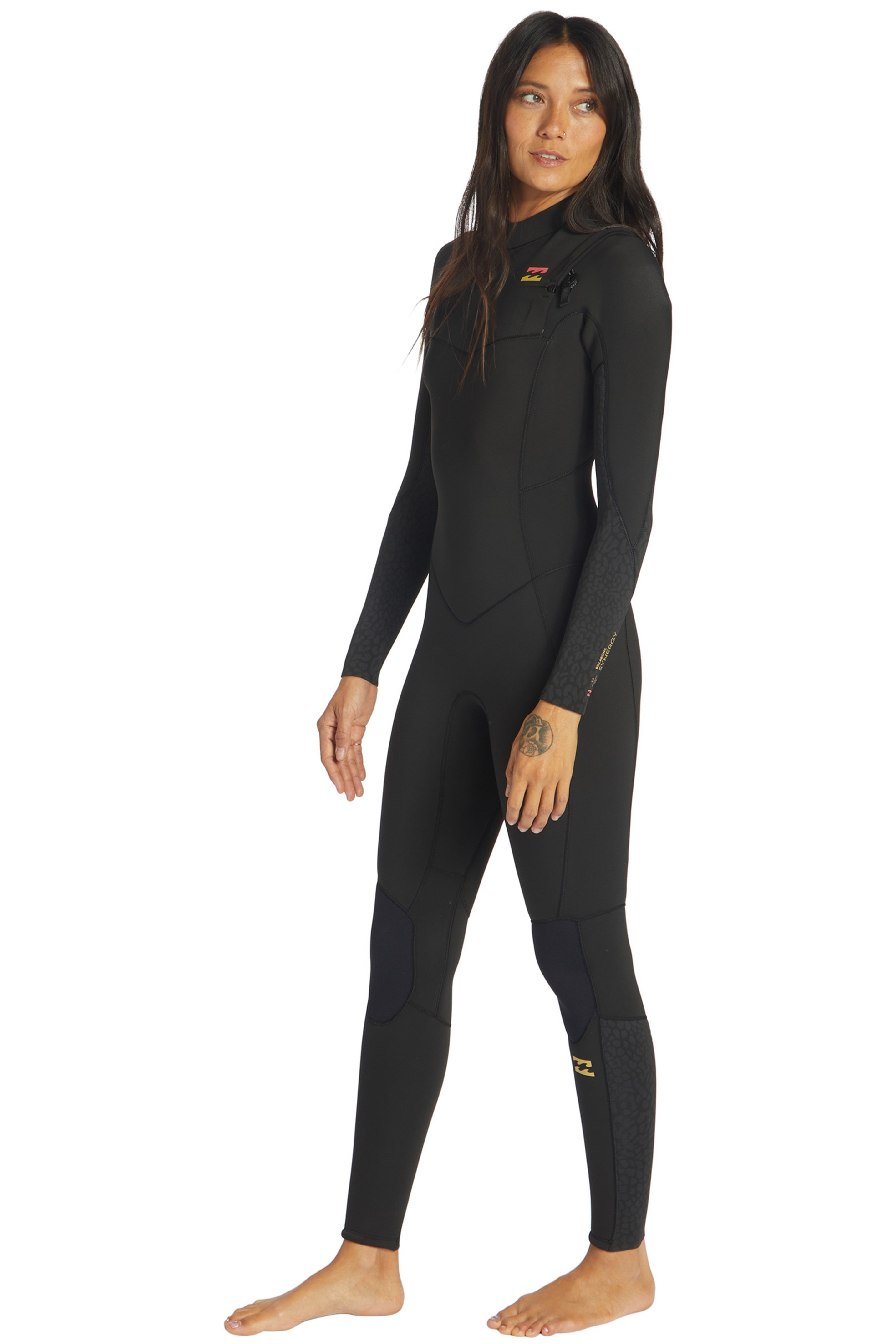 Billabong-Synergy 5/4 Frontzip 2026 Combinaison Néoprène Femme
