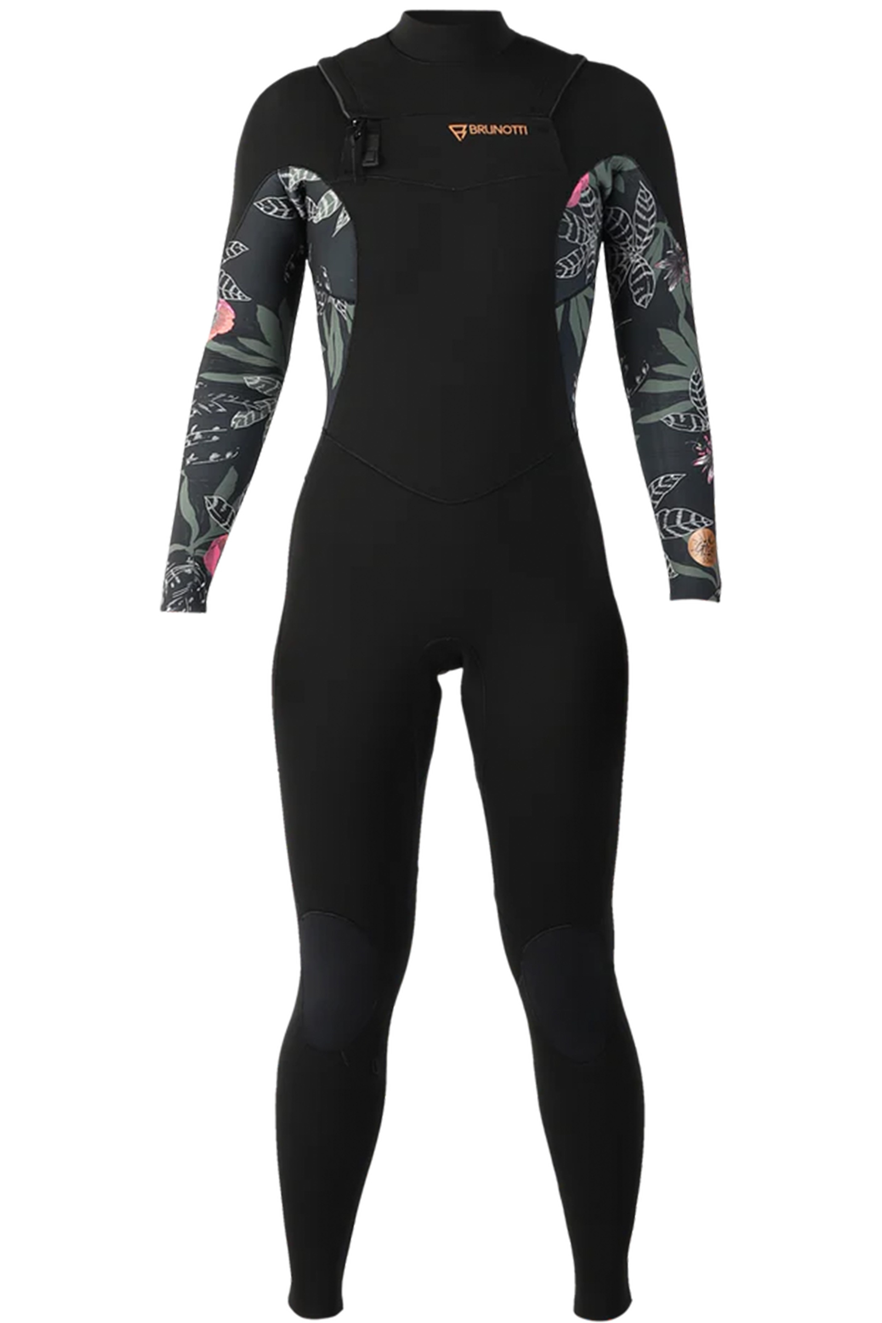 Brunotti-Glow 5/3 Double Frontzip Femme Combinaison néoprène