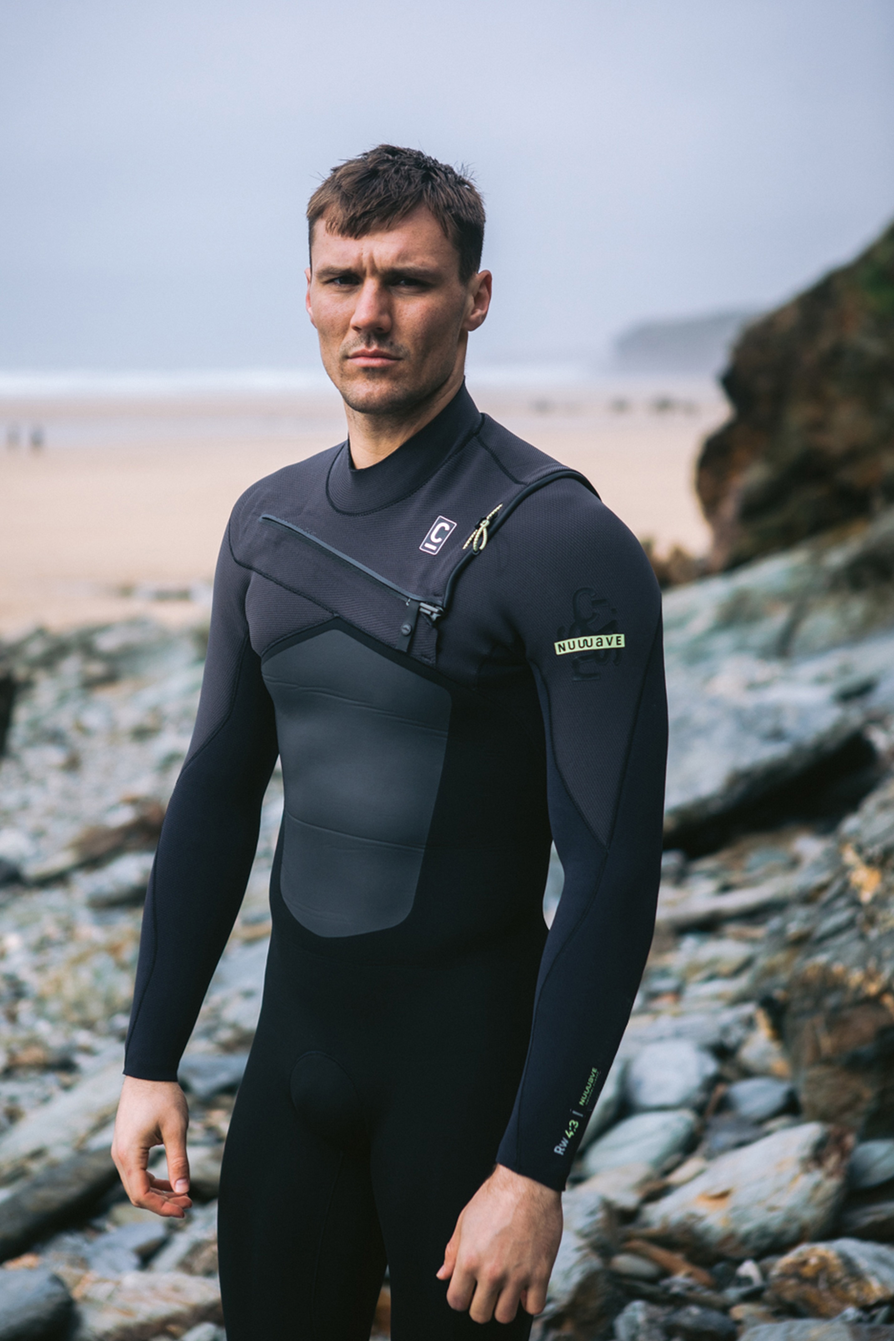 C-Skins-NuWave ReWired 4/3 Frontzip Combinaison Néoprène Homme