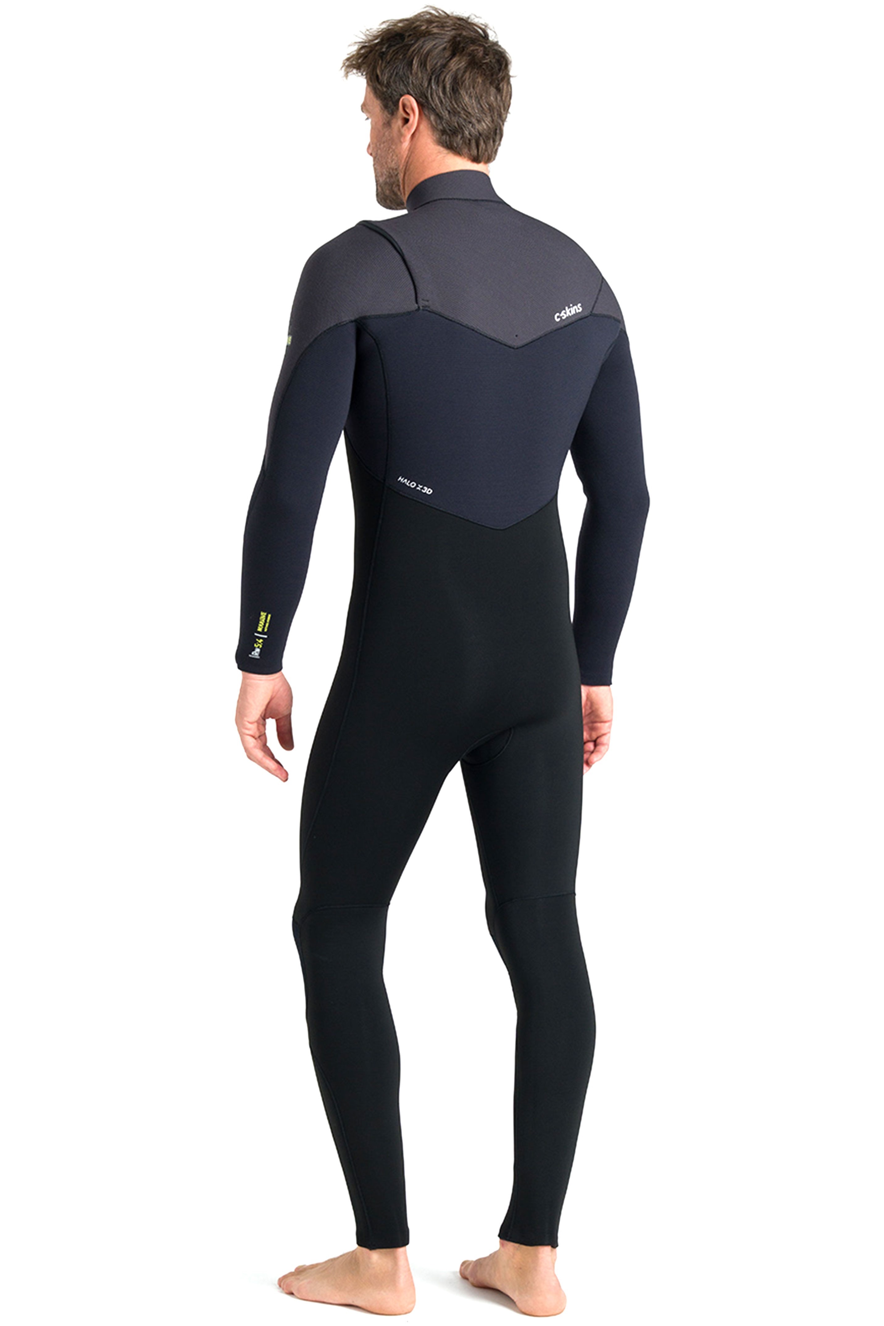 C-Skins-NuWave ReWired 5/4 Frontzip Combinaison Néoprène Homme