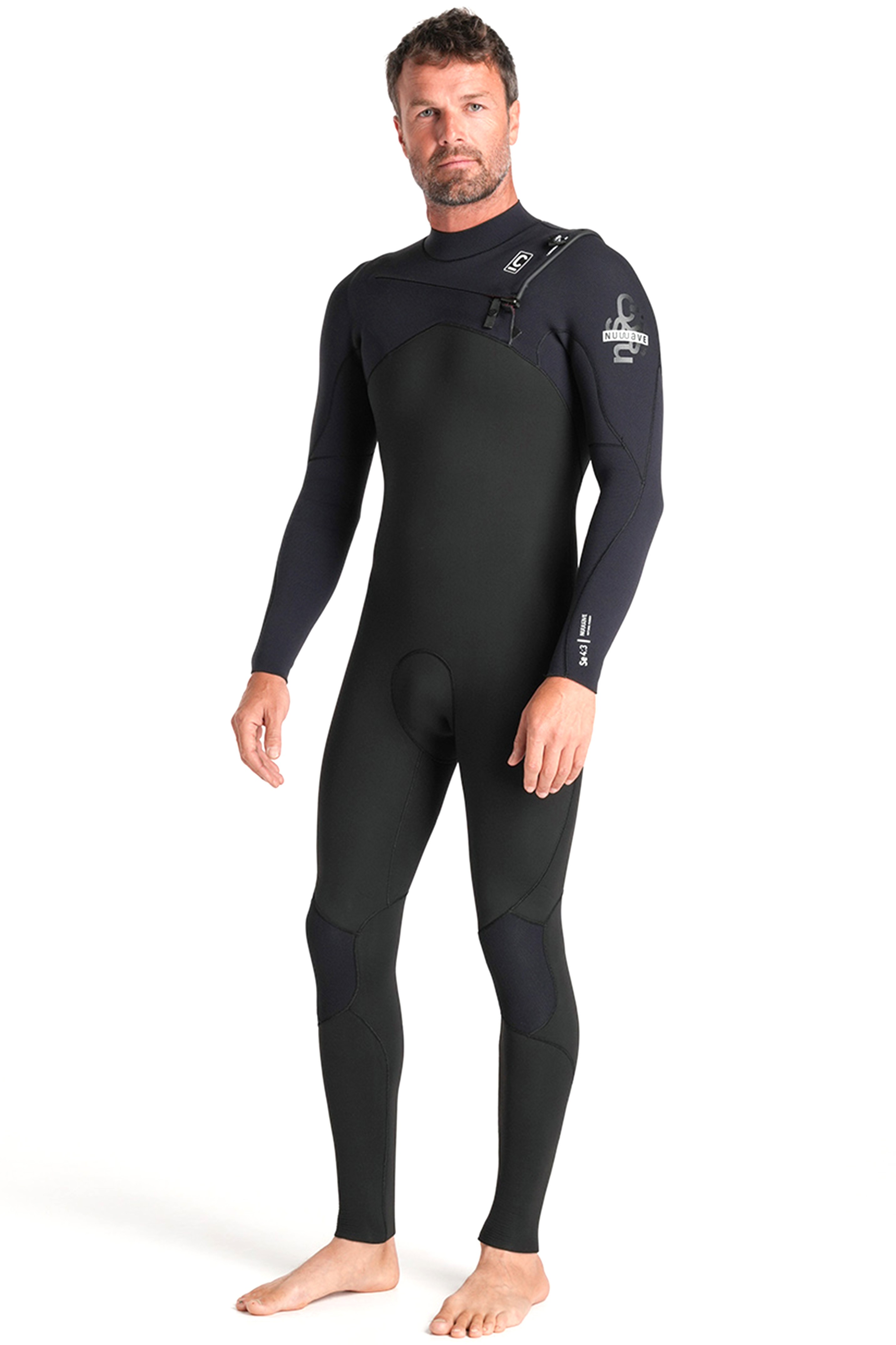 C-Skins-NuWave Session 4/3 Frontzip 2027 Combinaison Néoprène Homme