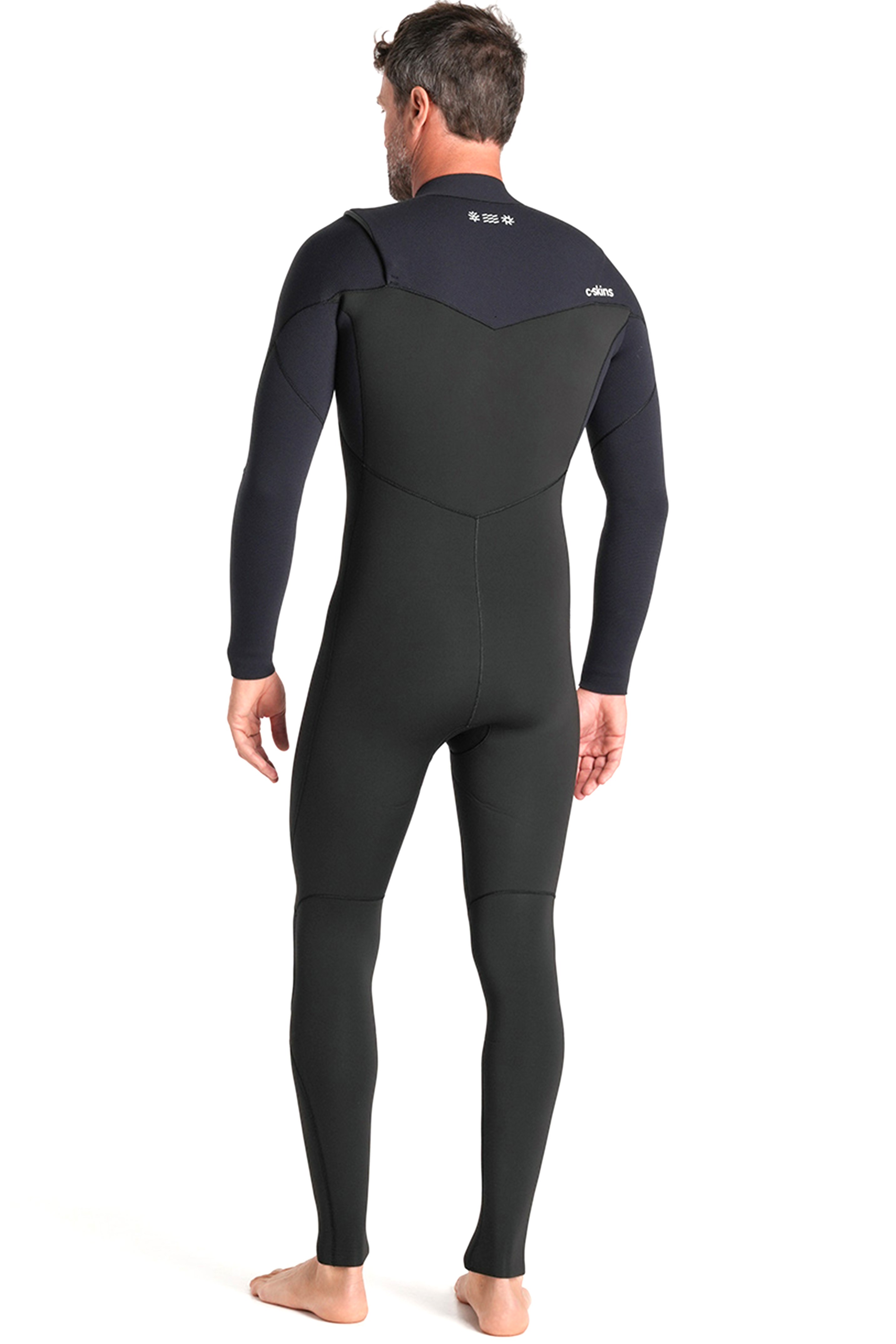 C-Skins-NuWave Session 4/3 Frontzip 2027 Combinaison Néoprène Homme