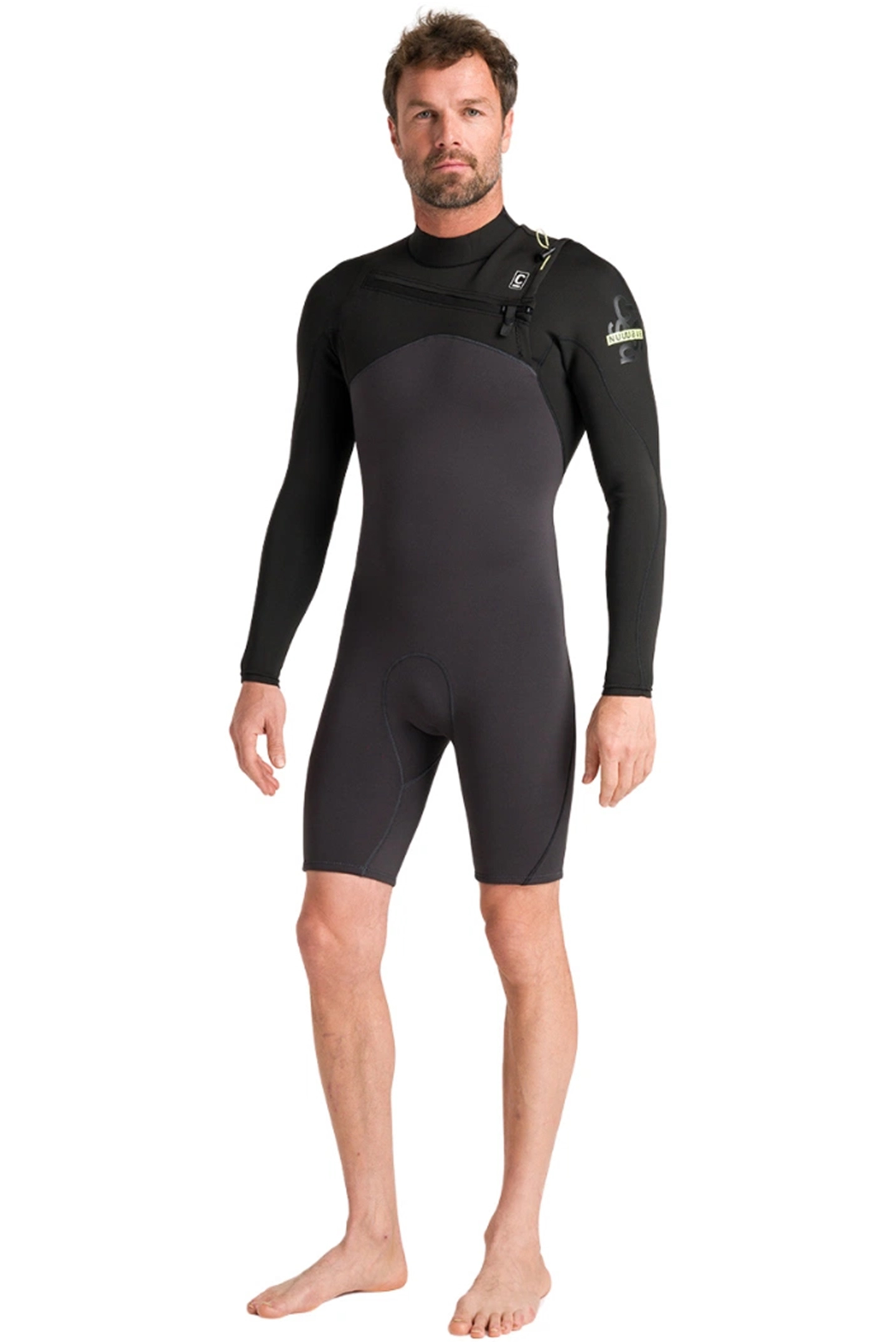 C-Skins-NuWave Session Lite 2/2 Longarm Shorty Combinaison Néoprène Homme
