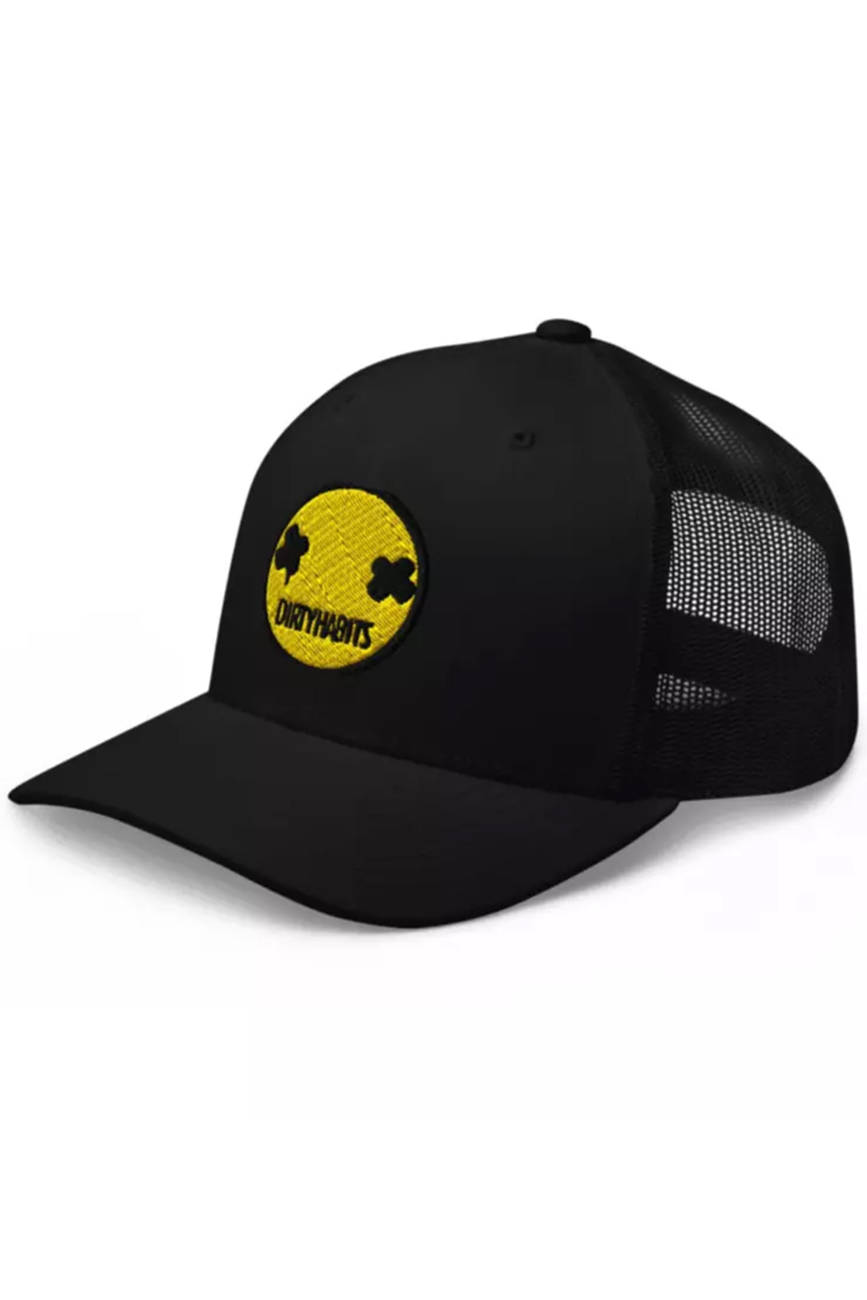 Dirty Habits-Smiley Retro Trucker Casquette
