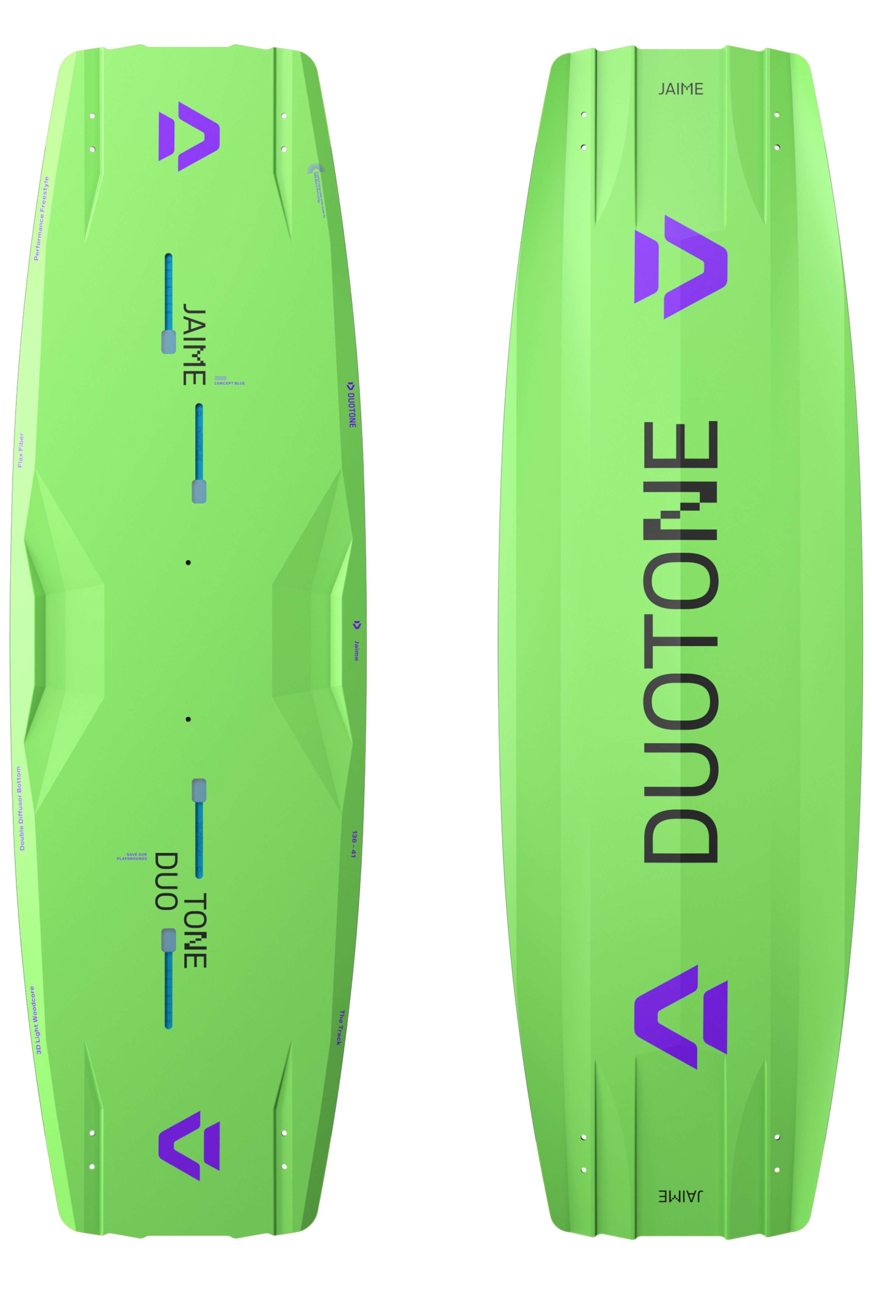 Duotone Kiteboarding-Jaime Concept Blue 2027 Planche de Kite