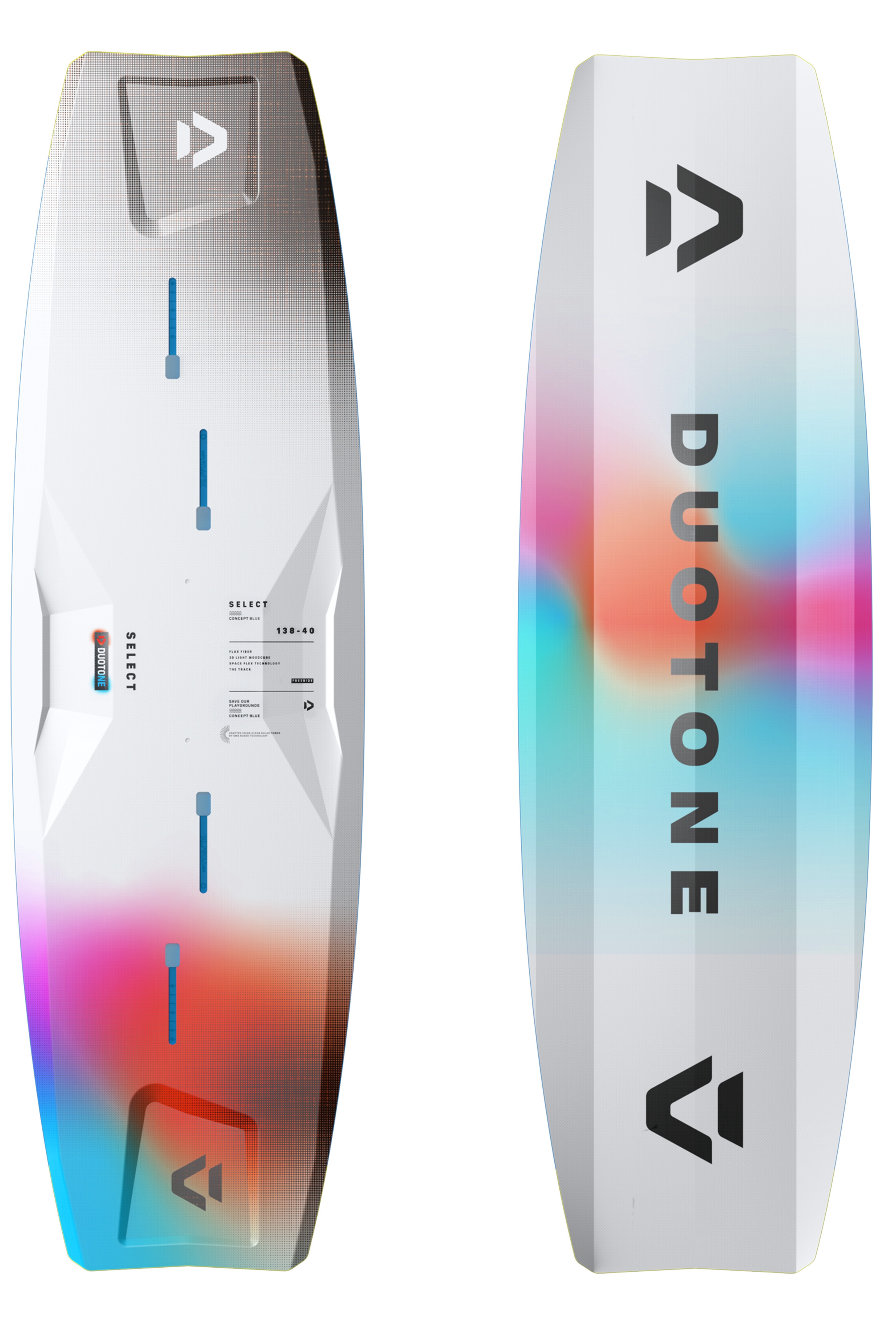 Duotone Kiteboarding-Select Concept Blue 2026 Planche de Kite