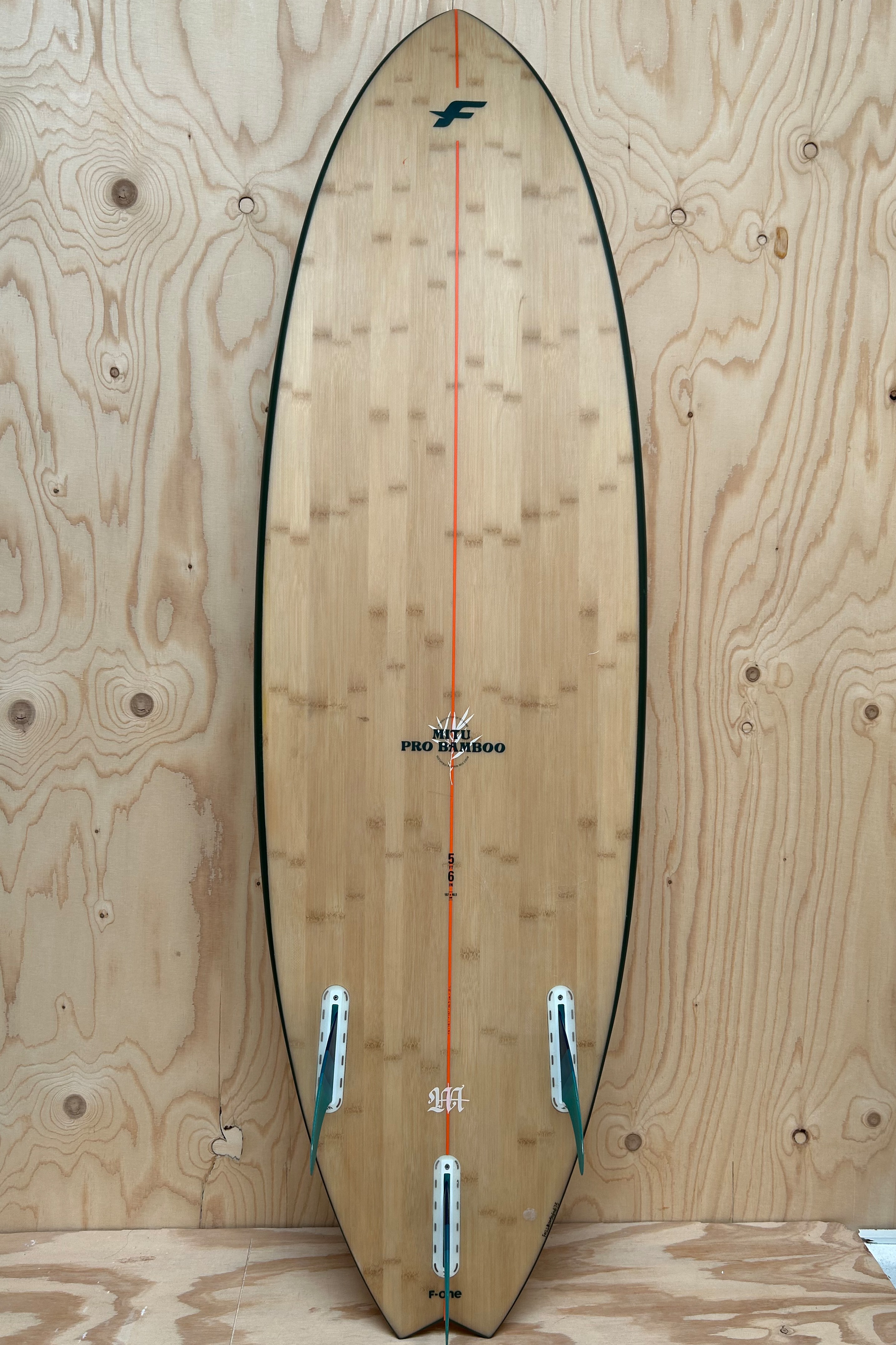 F-One-Mitu Pro Bamboo 2022 Surfboard (DEMO)
