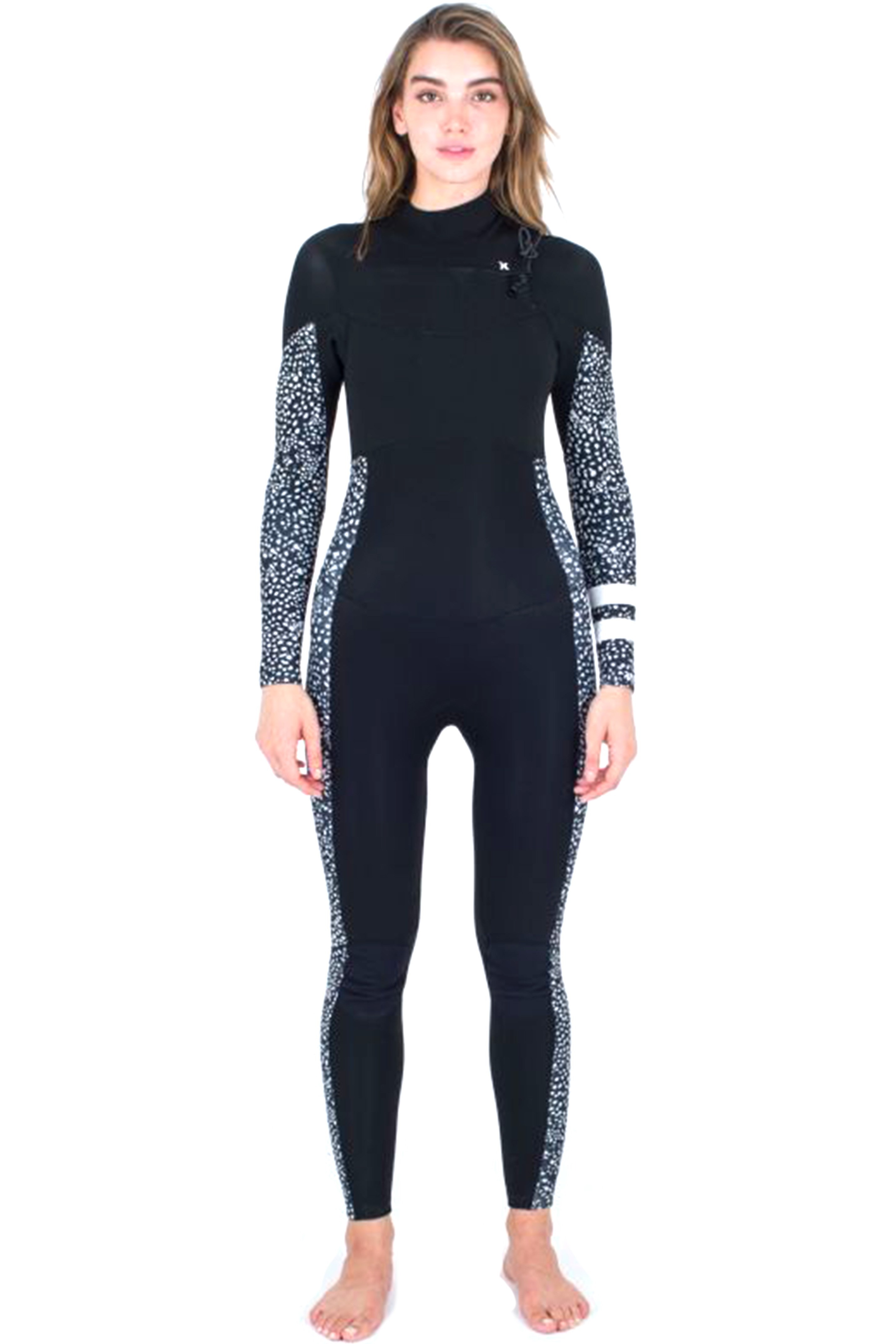 Hurley-PLUS 3/2 Frontzip Combinaison Néoprène Femme