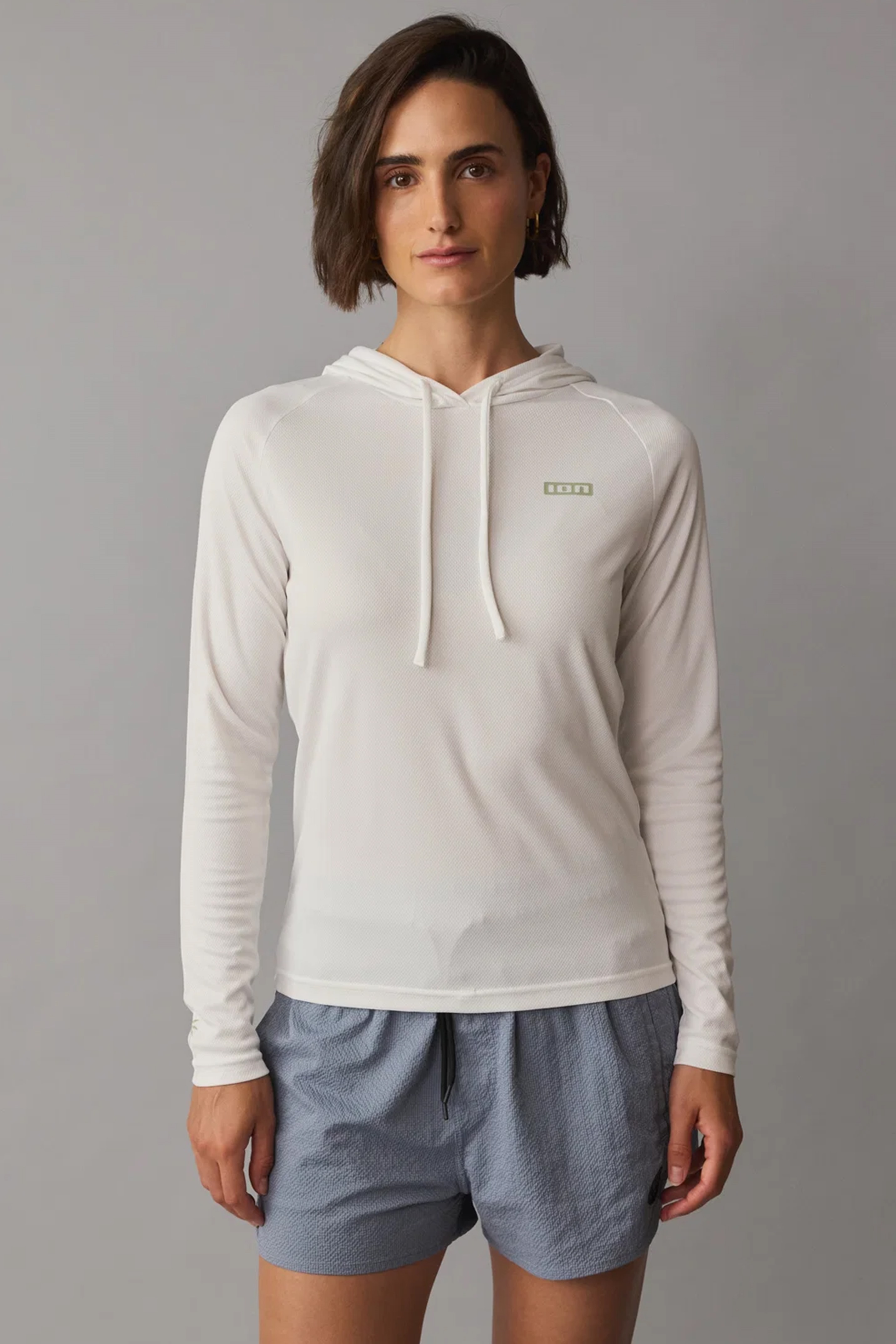 ION-Wetshirt Hood LS Femme