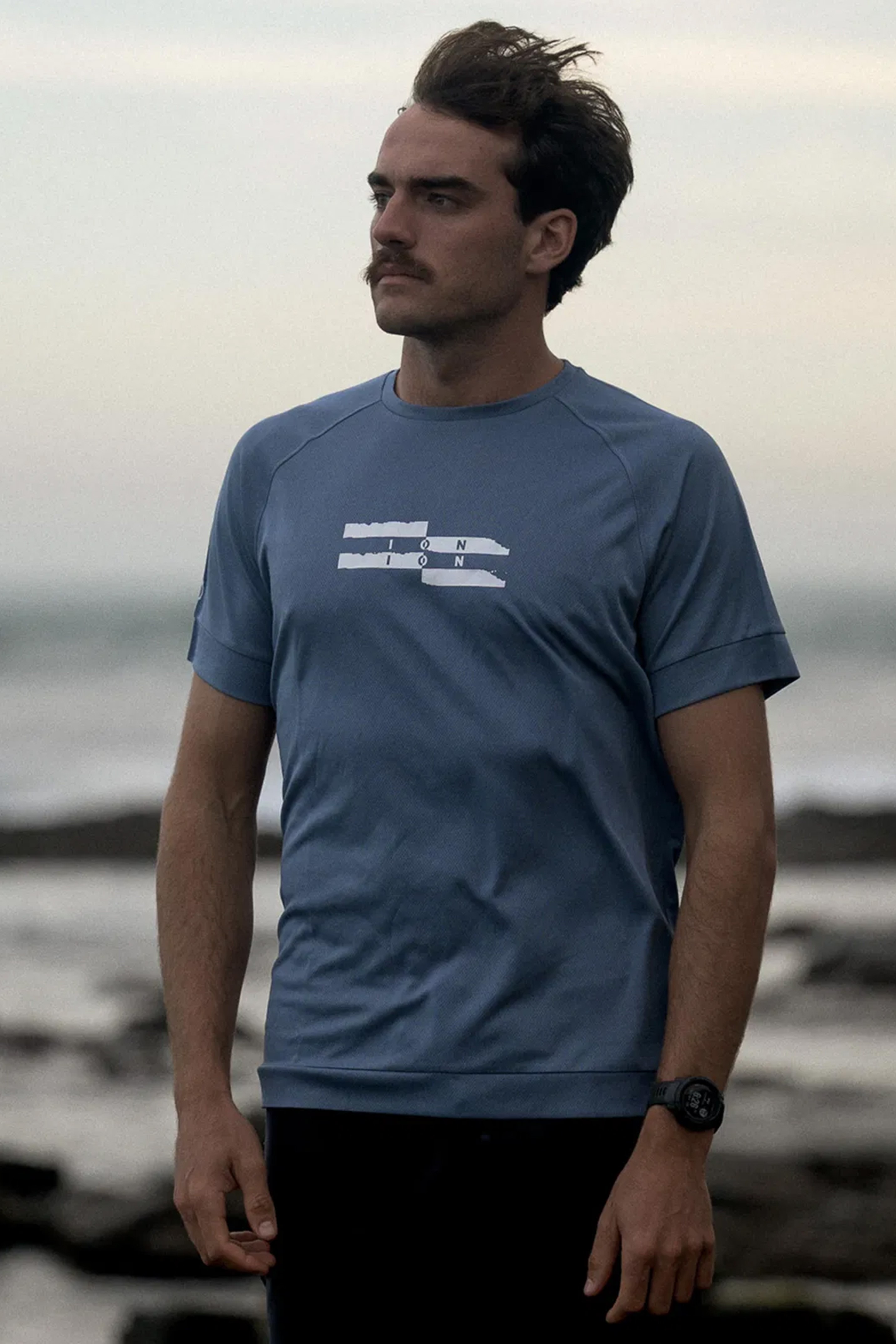 ION-Wetshirt Men S/S Lycra Manches Courtes