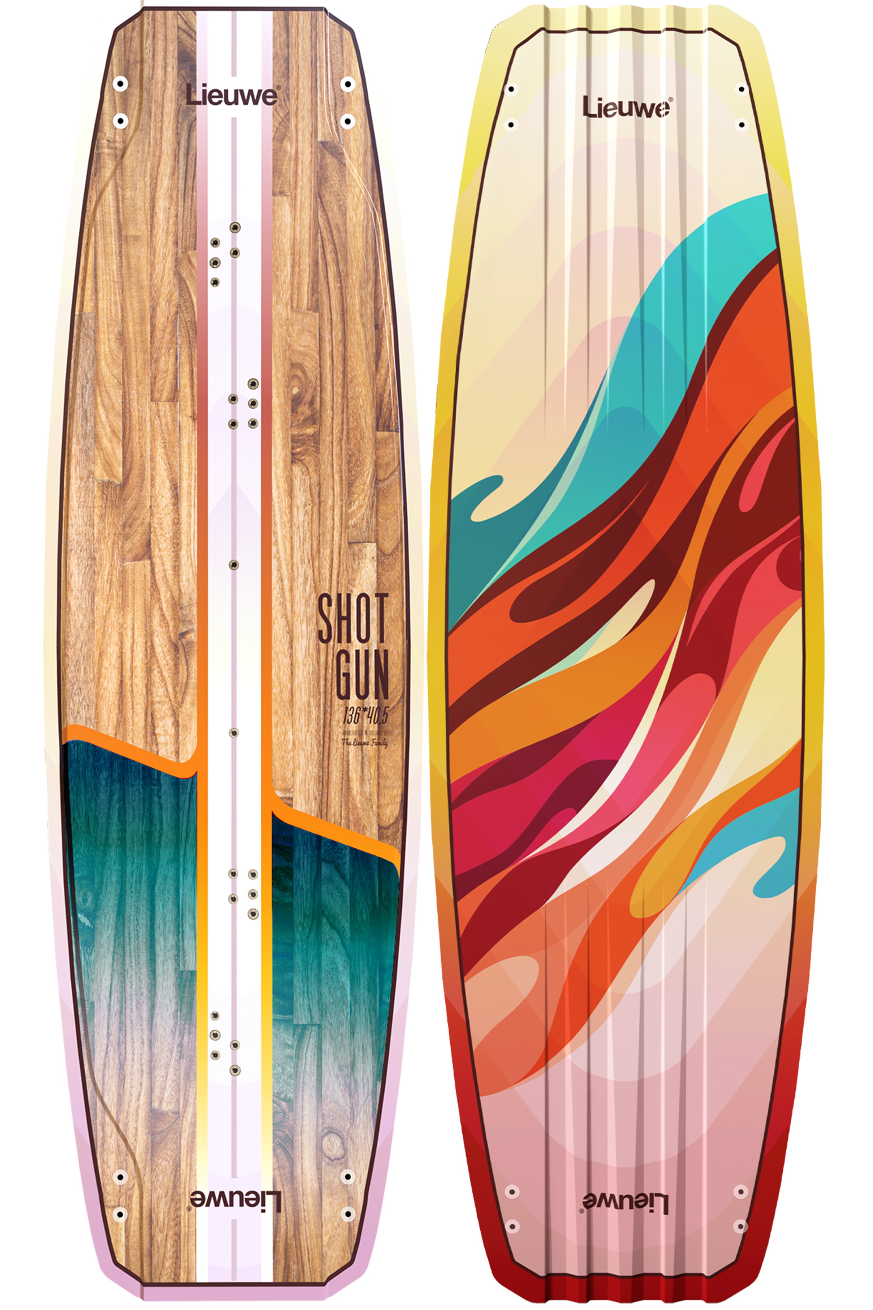 Lieuwe-Shotgun Flashdance Planche de Kite