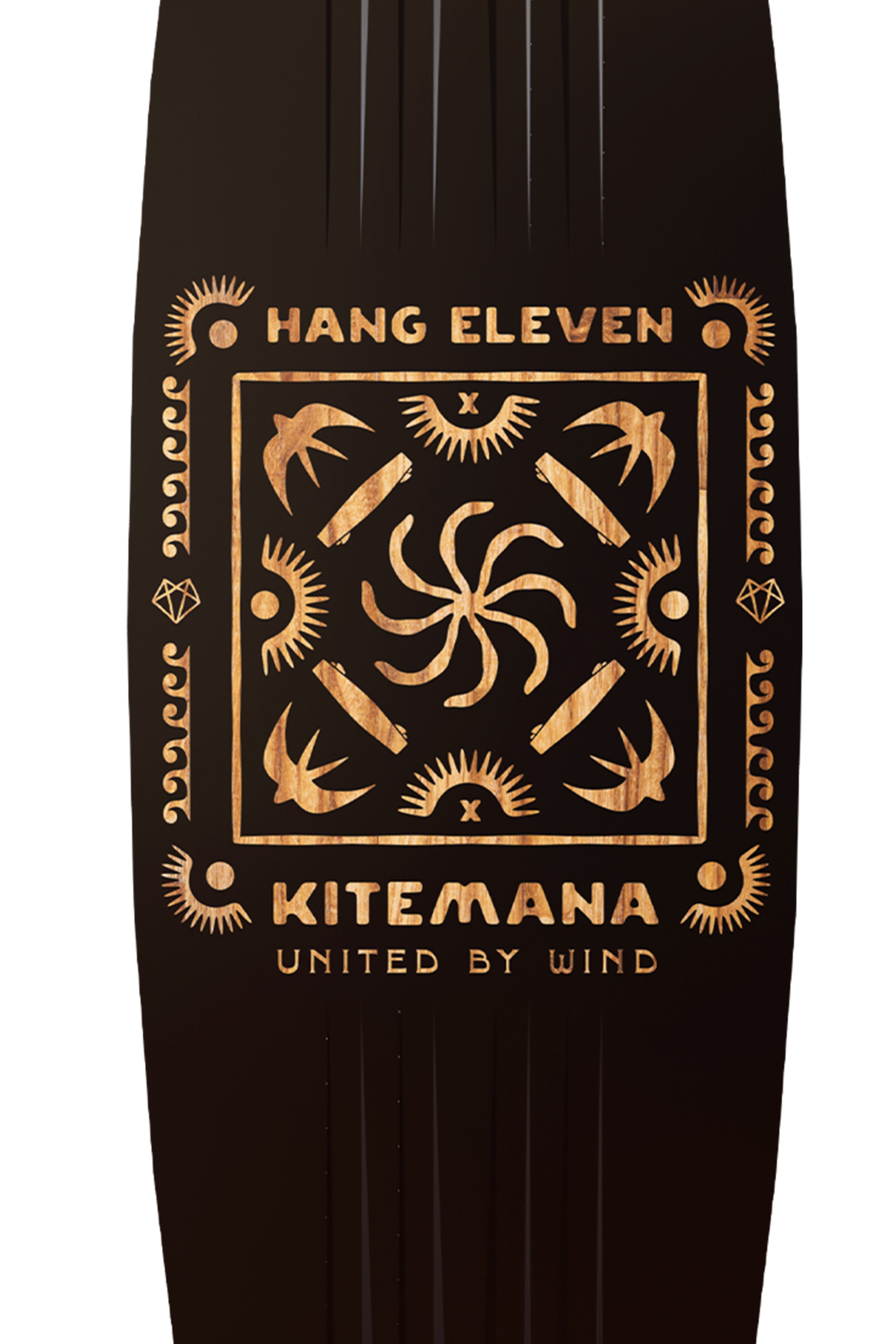 Lieuwe-Shotgun United by Wind | Kitemana X Hang Eleven Planche de Kite