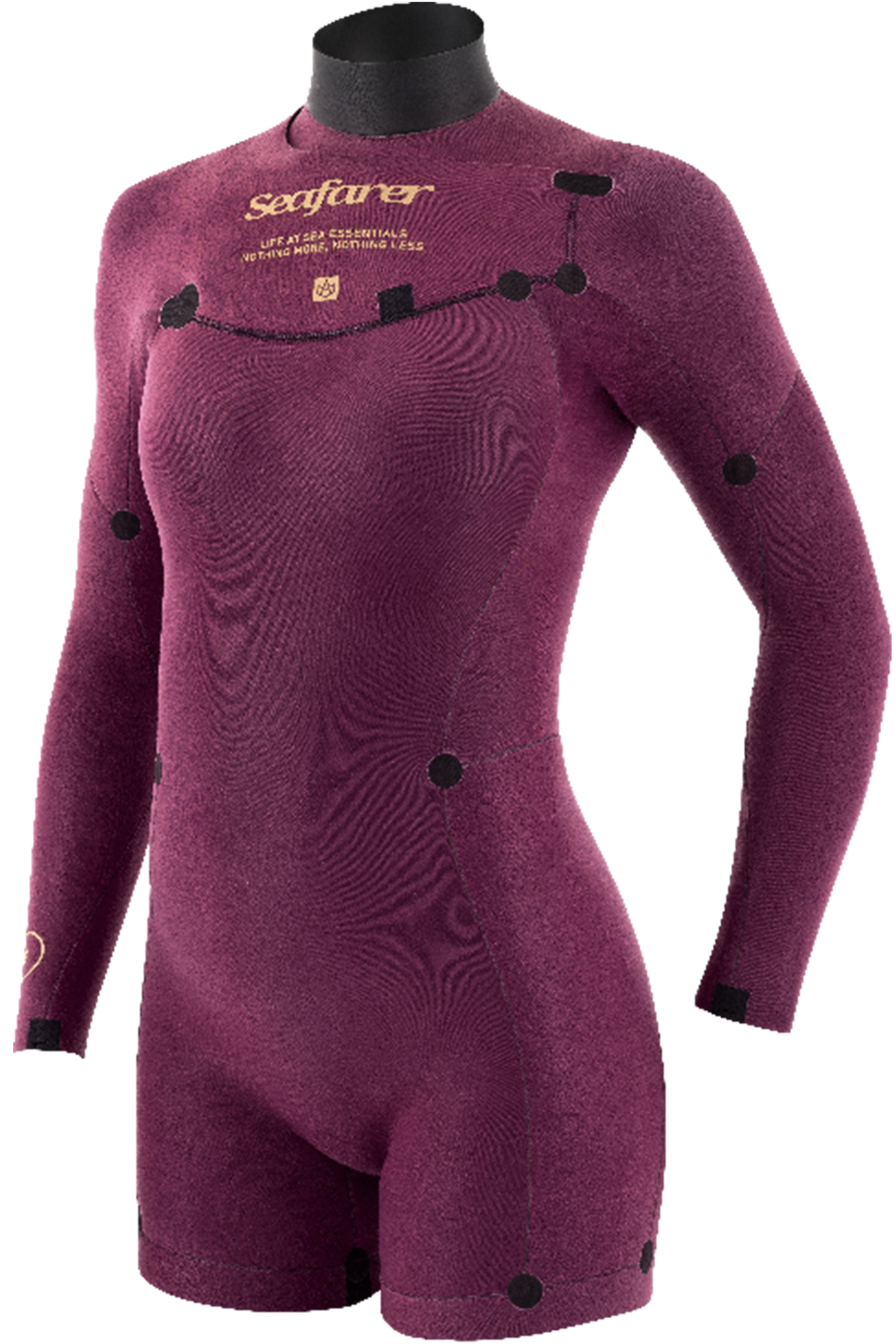 Manera-Seafarer Longarm Shorty 3/2 Femme 2025 Combinaison Néoprène