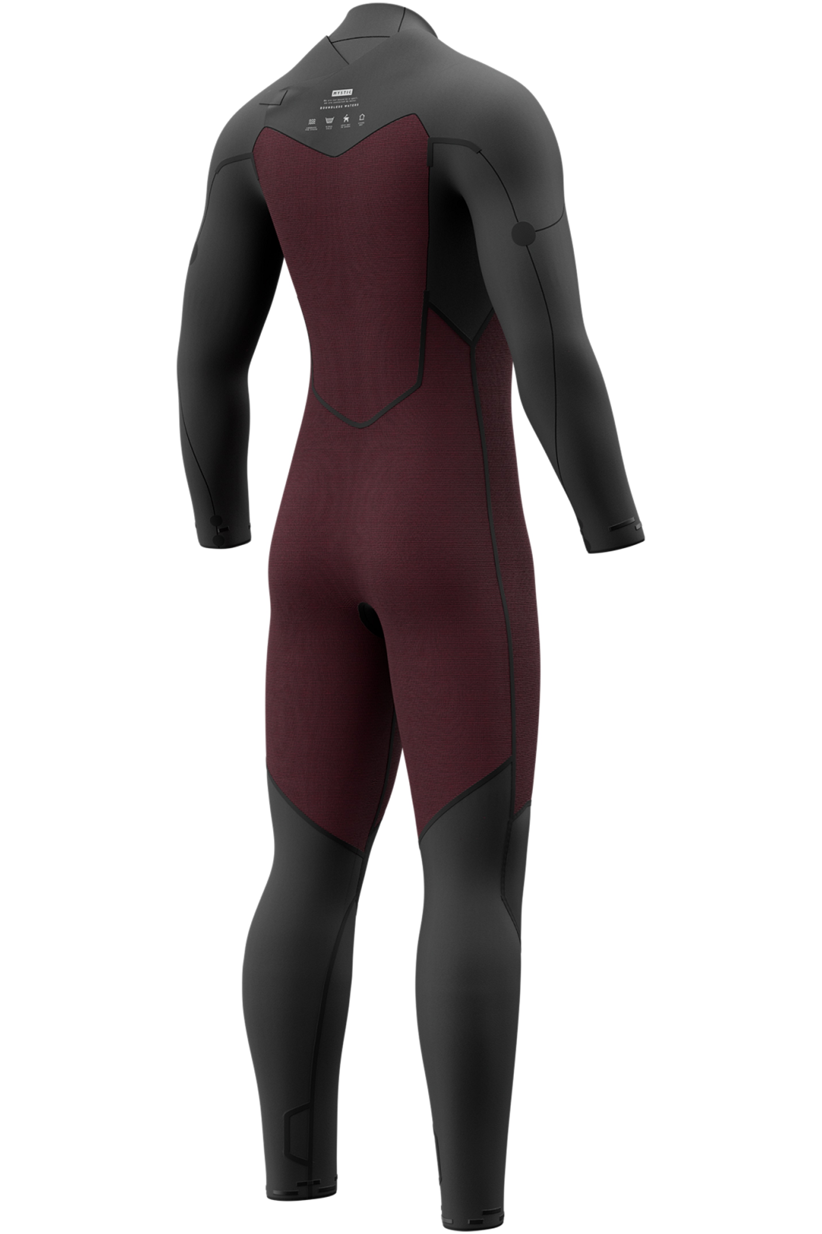 Mystic-Motion 4/3 Frontzip 2027 Combinaison Néoprène Homme