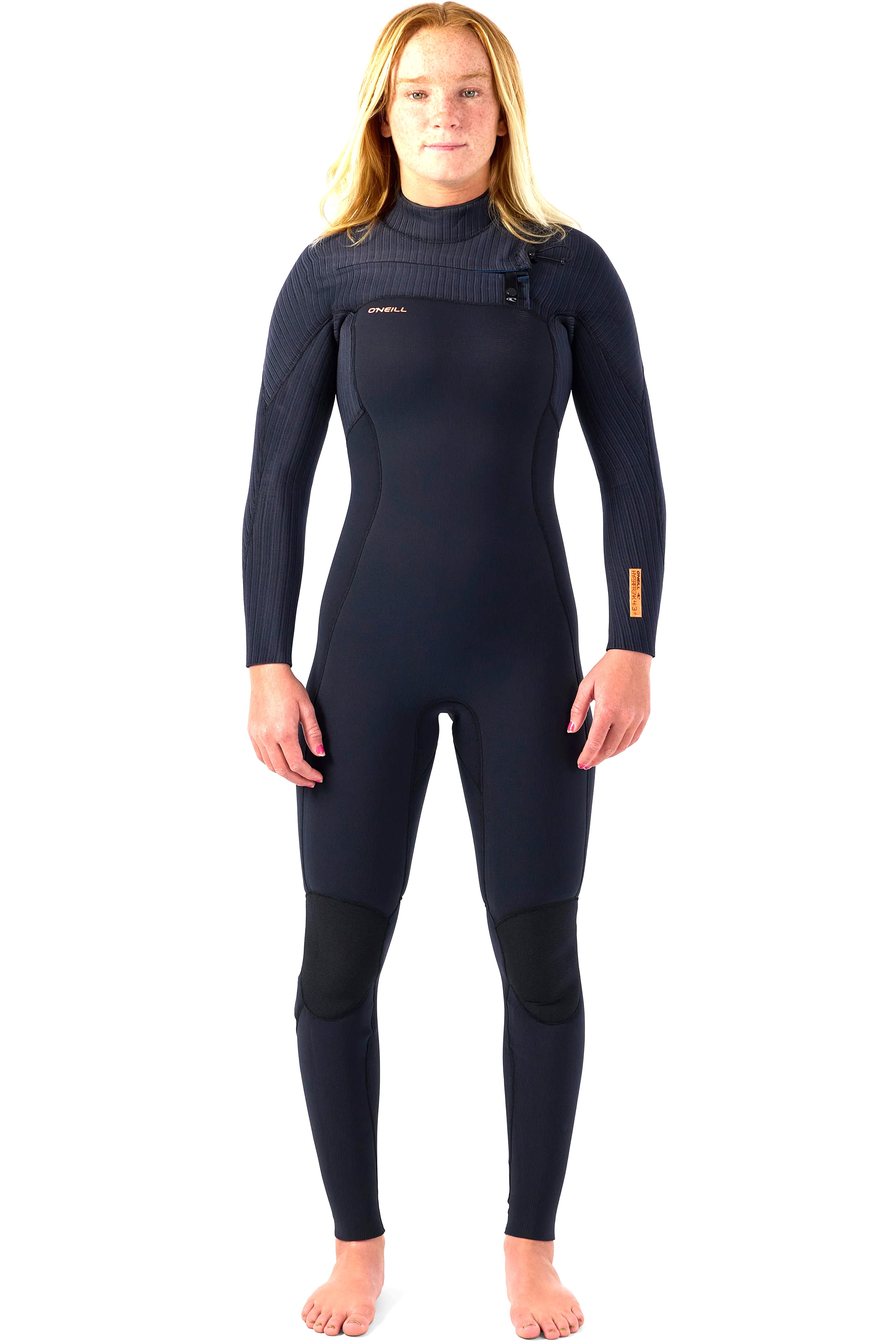 ONeill-Hyperfreak 5/4+ Chest Zip Combinaison Néoprène Femme