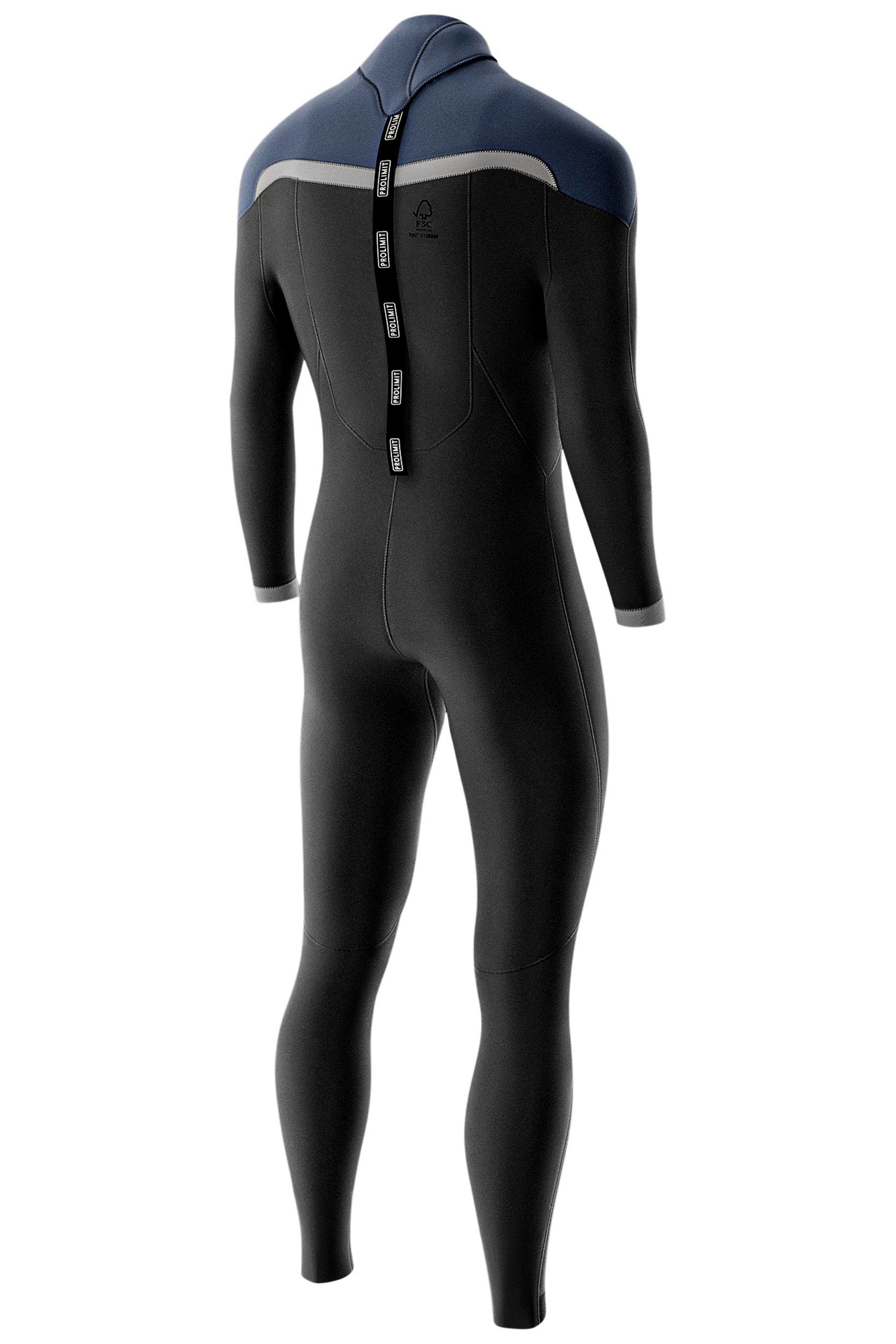 Prolimit-Ace Steamer V-Zip 4/3 Combinaison Néoprène Homme