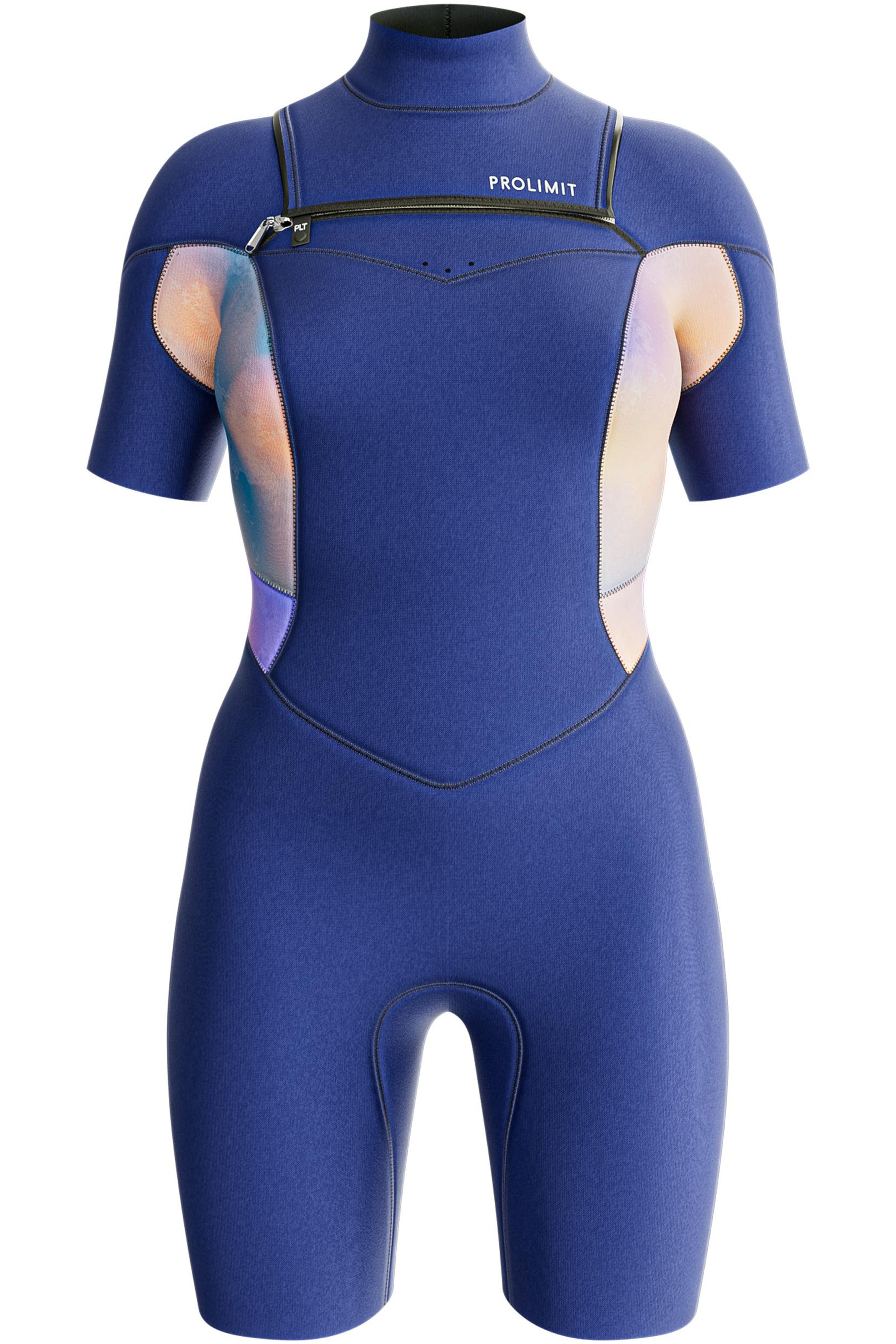 Prolimit-Fire 2/2 Shorty Double Frontzip 2025 Combinaison Néoprène Femmes