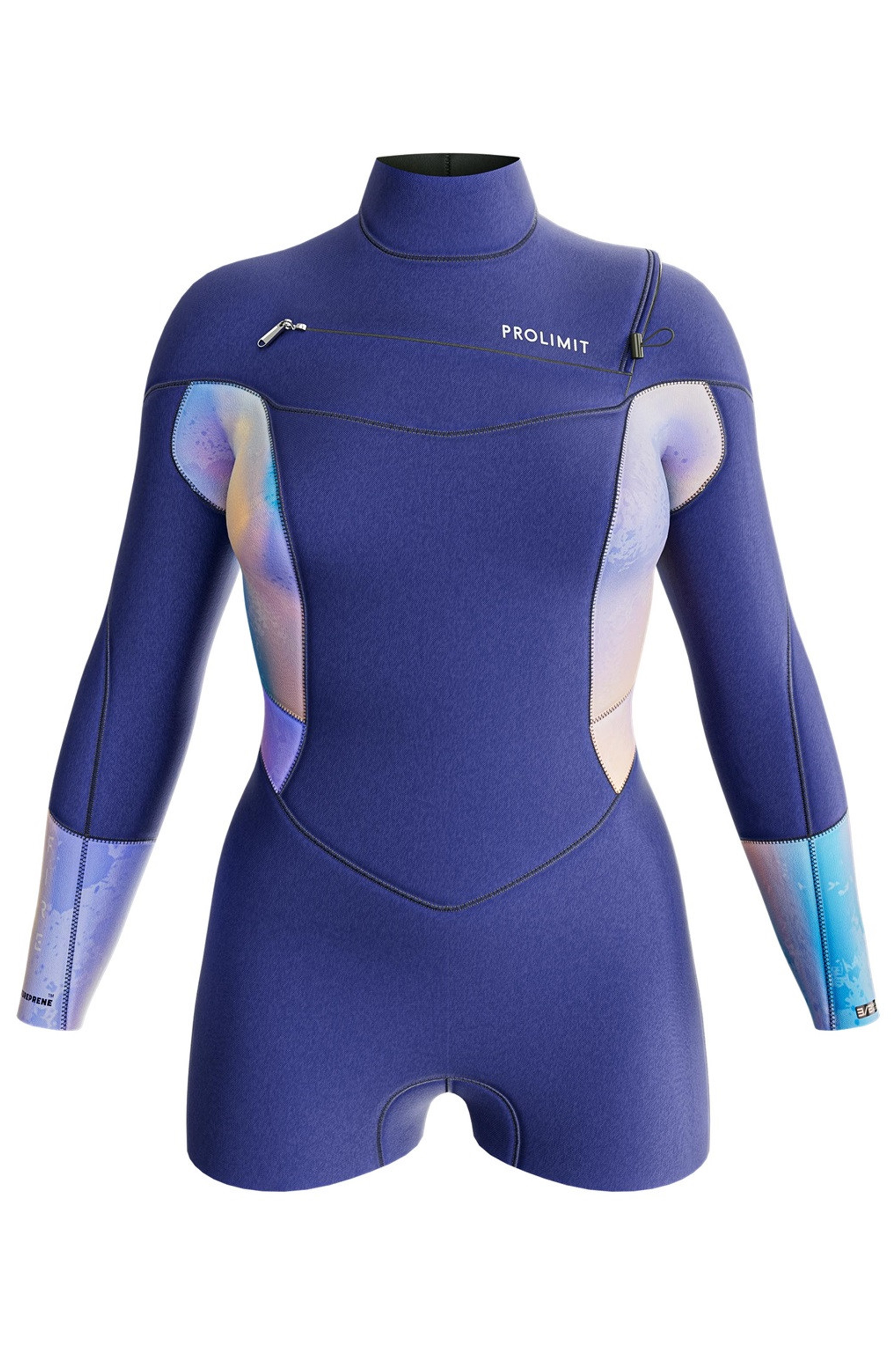 Prolimit-Fire 3/2 Longarm Shorty Free-X Frontzip 2025 Combinaison Néoprène Femm