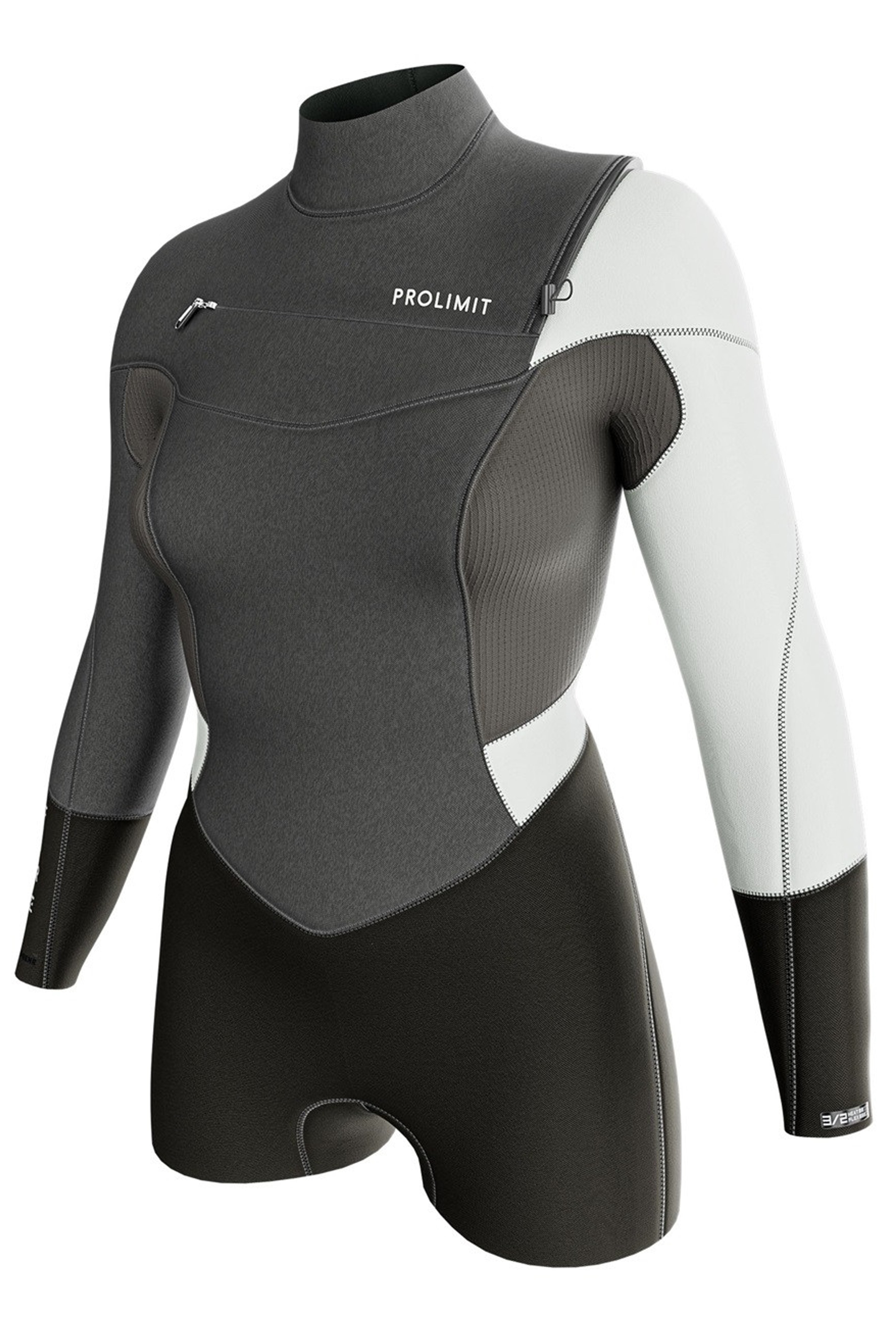 Prolimit-Fire 3/2 Longarm Shorty Free-X Frontzip 2025 Combinaison Néoprène Femm