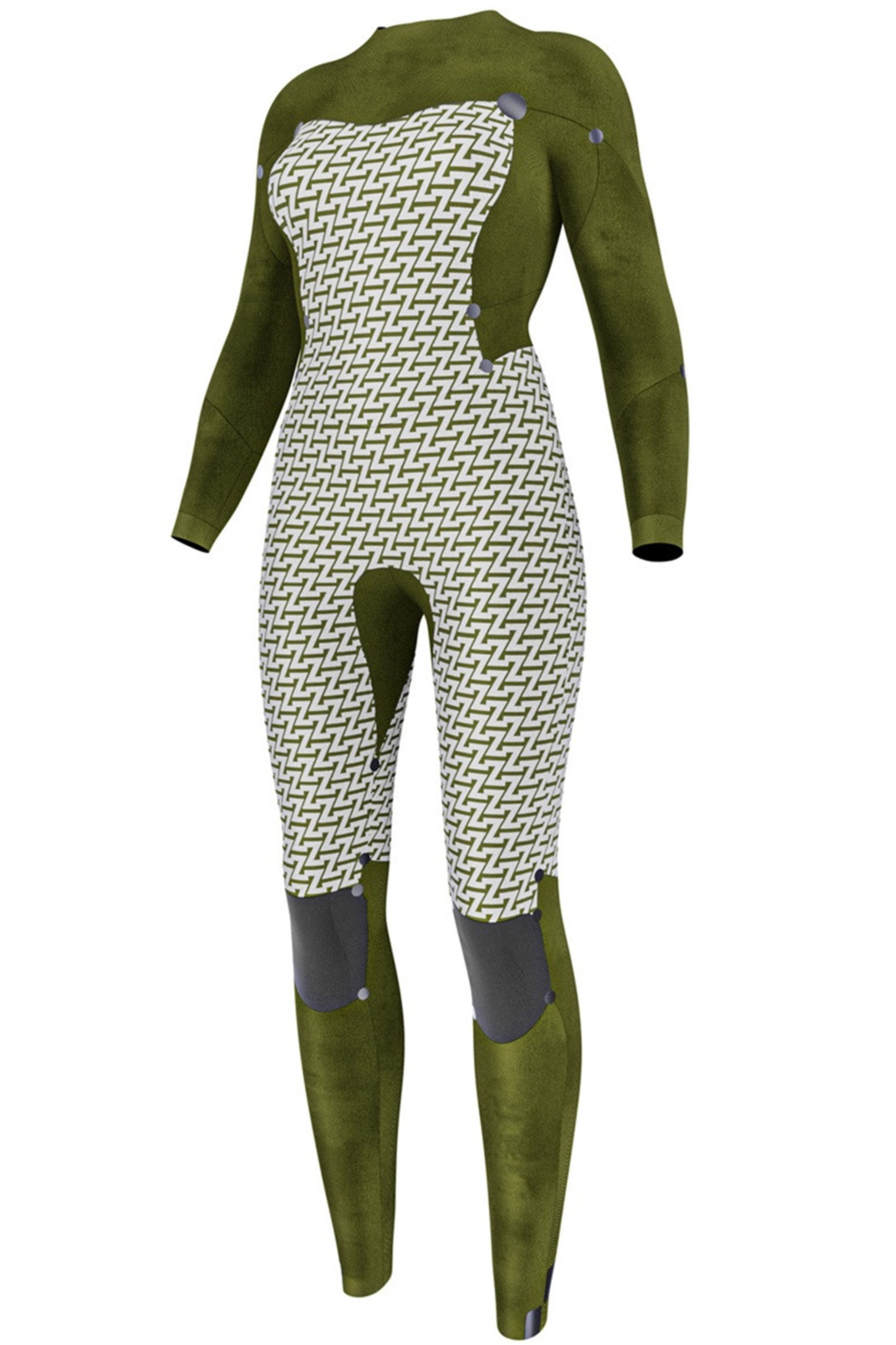 Prolimit-Flare 5/4 Zip Dorsal 2026 Combinaison Néoprène Femme