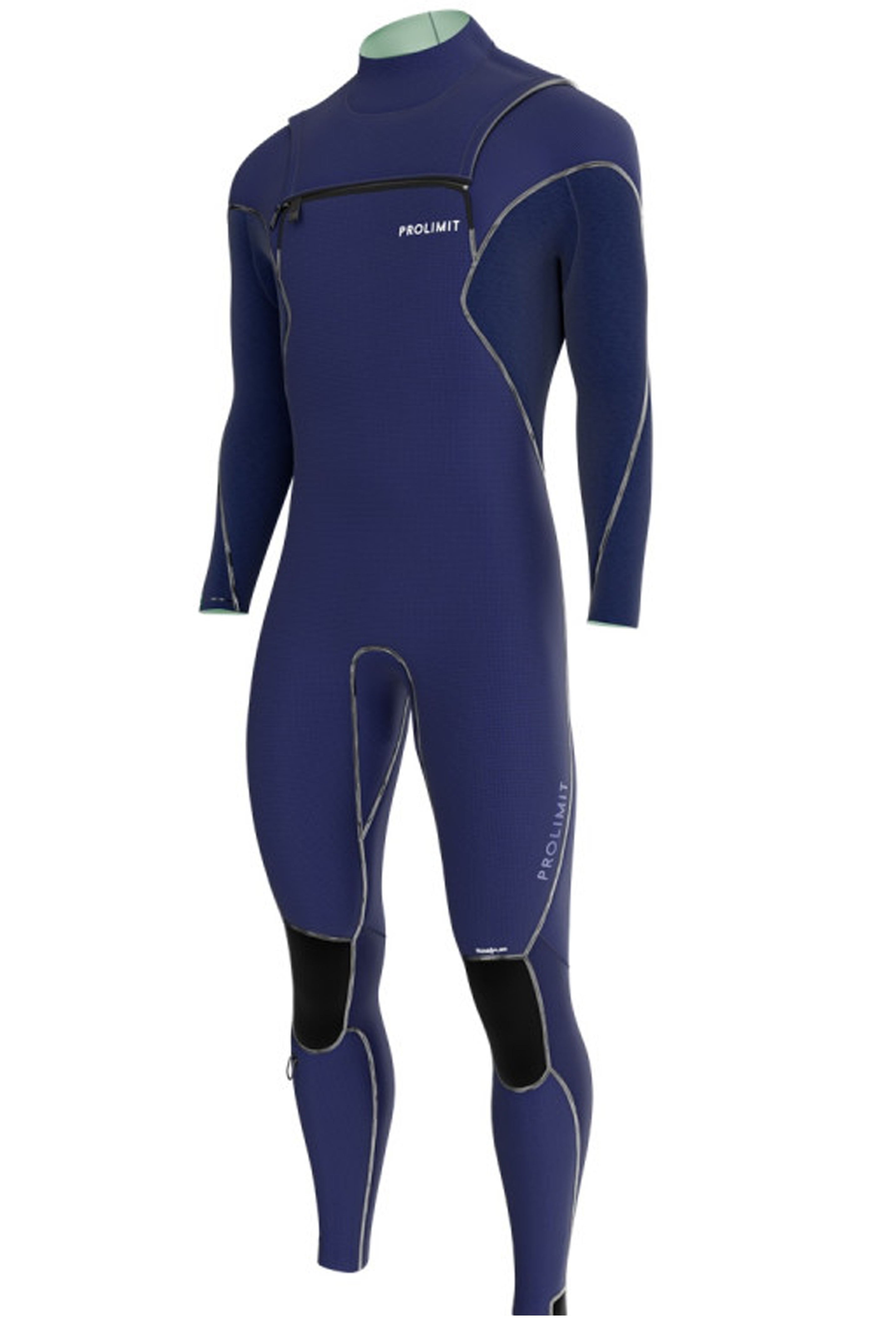 Prolimit-Mercury 5/4 Double Frontzip 2027 Combinaison Néoprène Homme