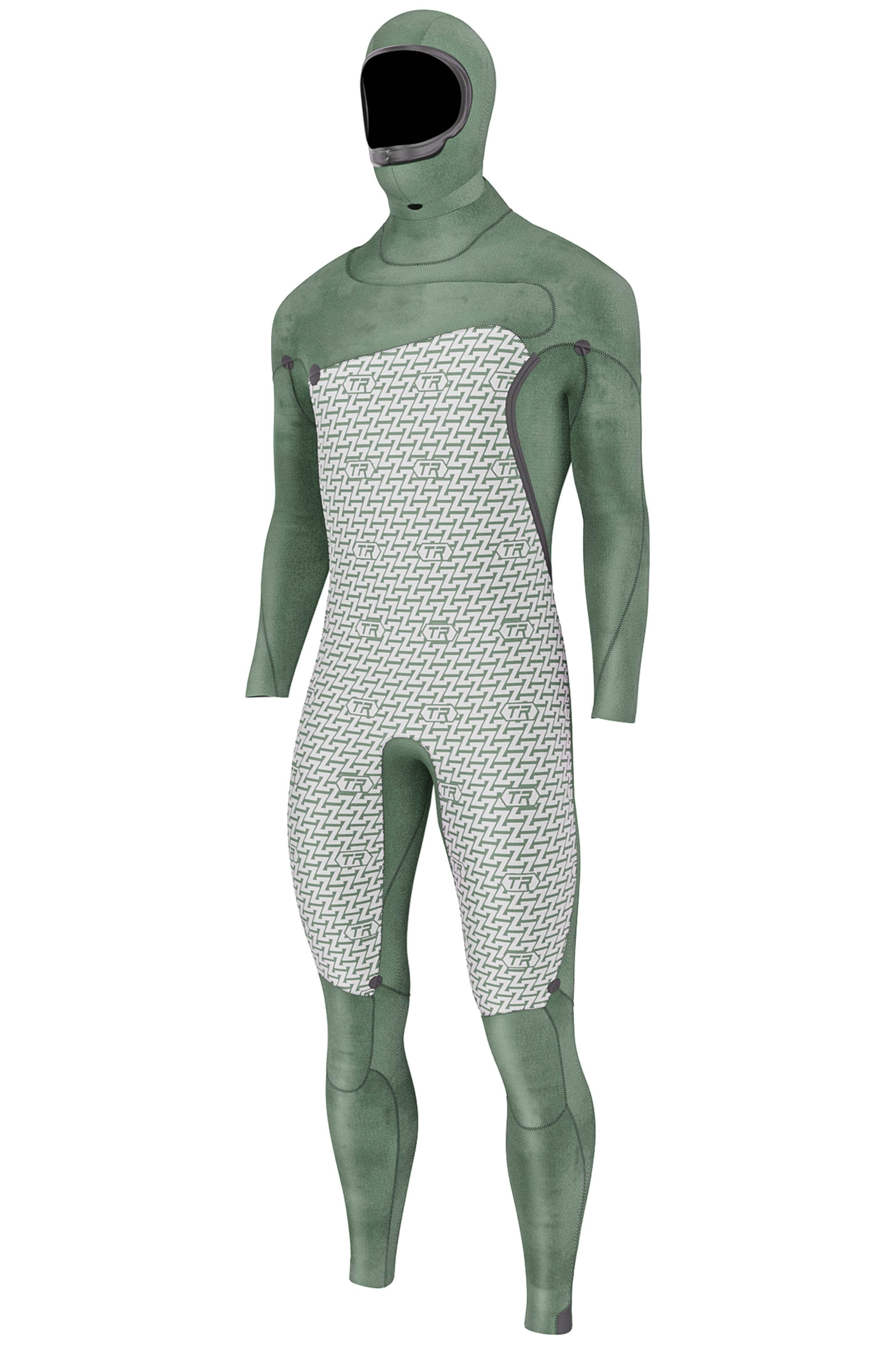 Prolimit-Mercury TR 6/4 Free-X Frontzip Cagoule 2026 Combinaison Néoprène