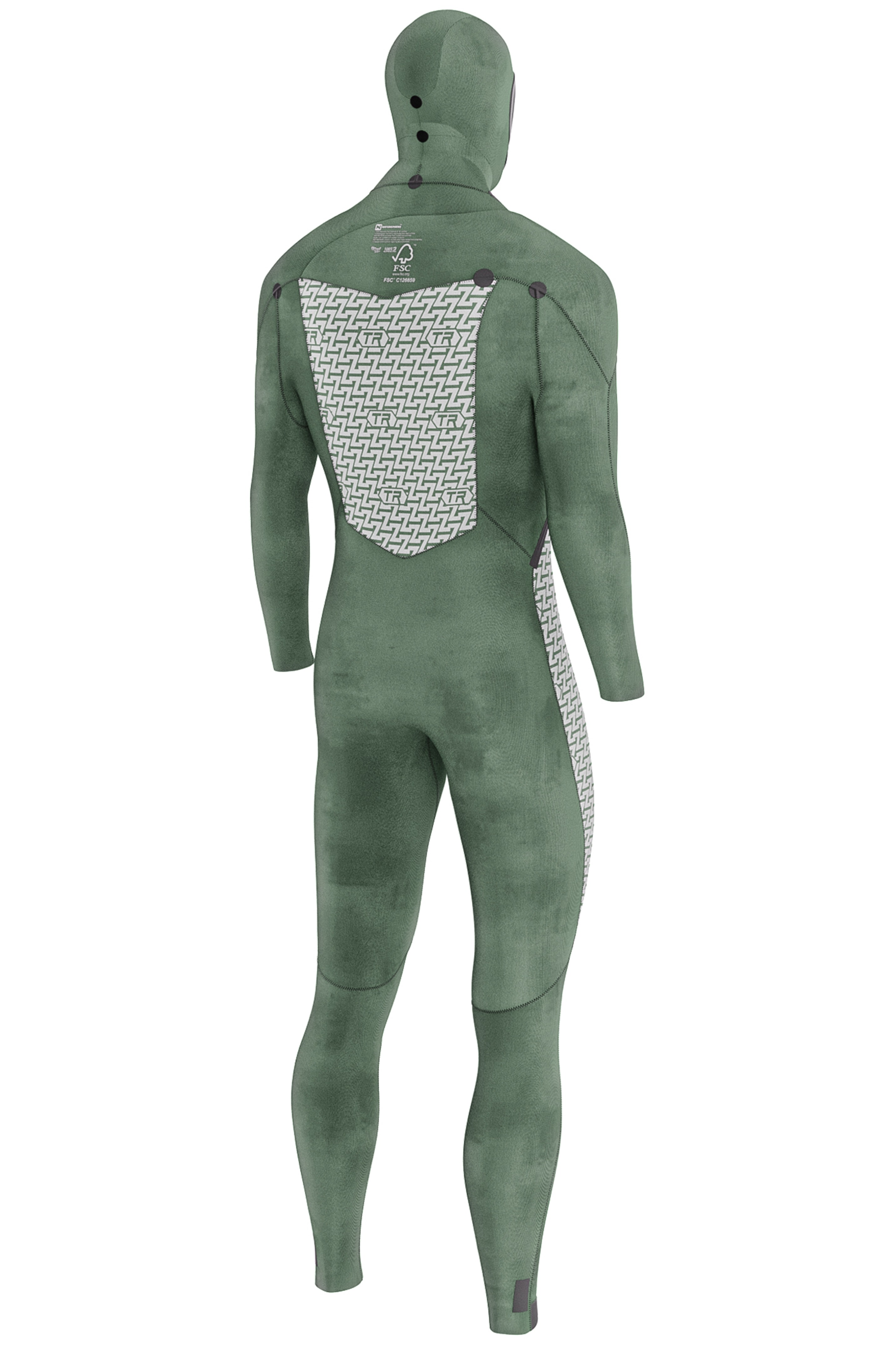 Prolimit-Mercury TR 6/4 Free-X Frontzip Cagoule 2026 Combinaison Néoprène