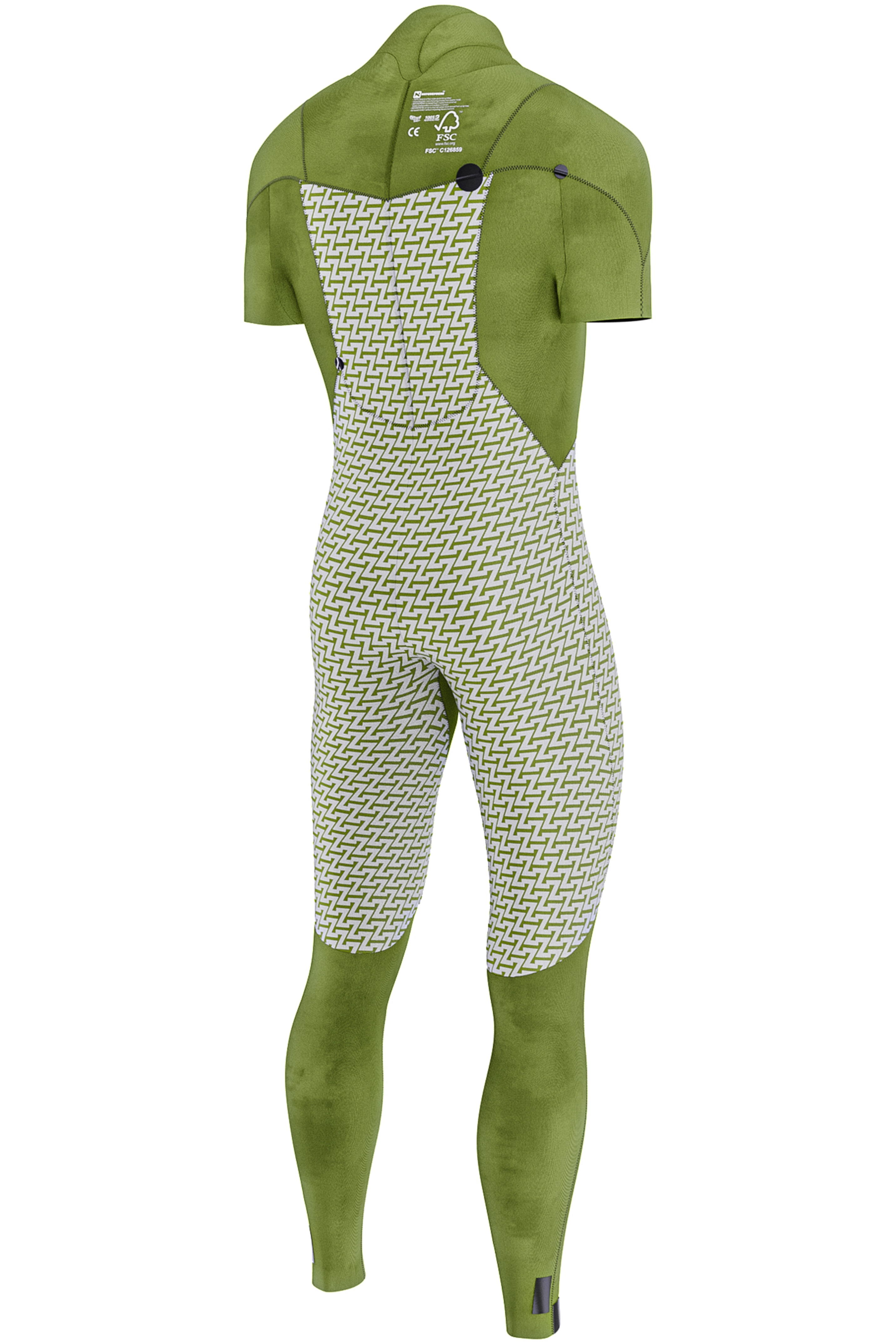 Prolimit-Predator 4/3 Shortarm Double Frontzip 2026 Combinaison Néoprène