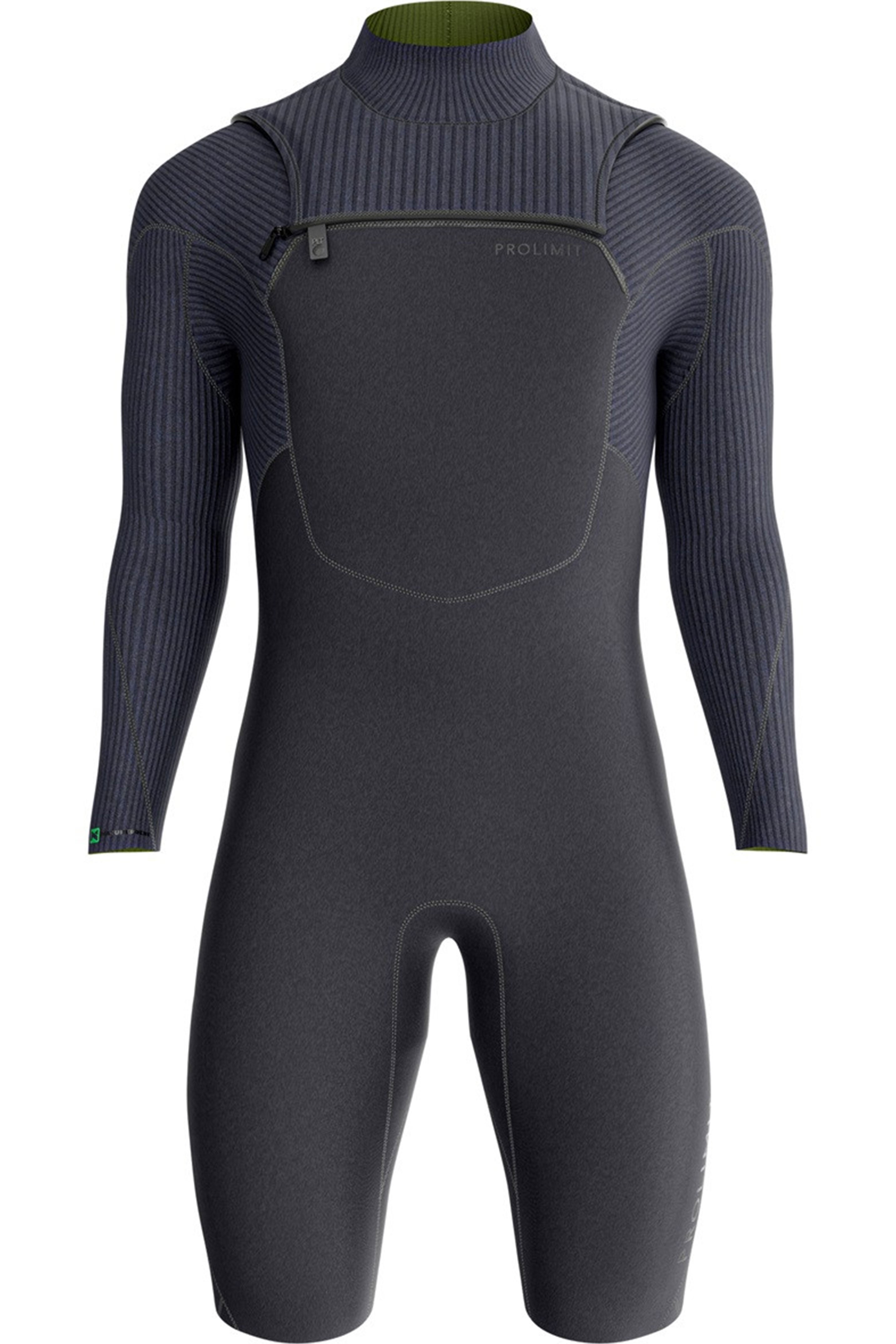 Prolimit-Predator Sunset 2/2 Shorty Manches Longues Double Zip Frontal 2026 Combinaison Néoprène