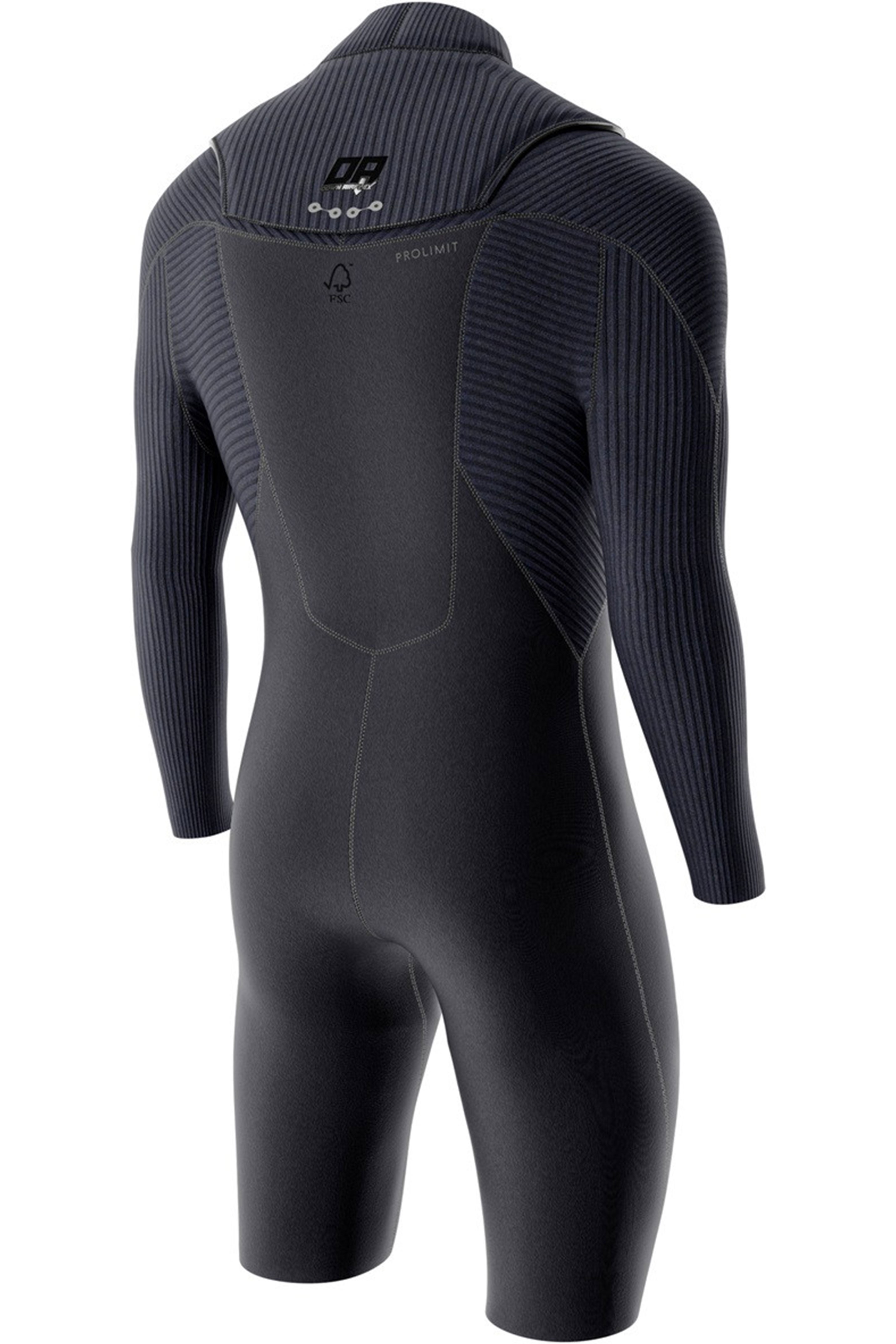 Prolimit-Predator Sunset 2/2 Shorty Manches Longues Double Zip Frontal 2026 Combinaison Néoprène