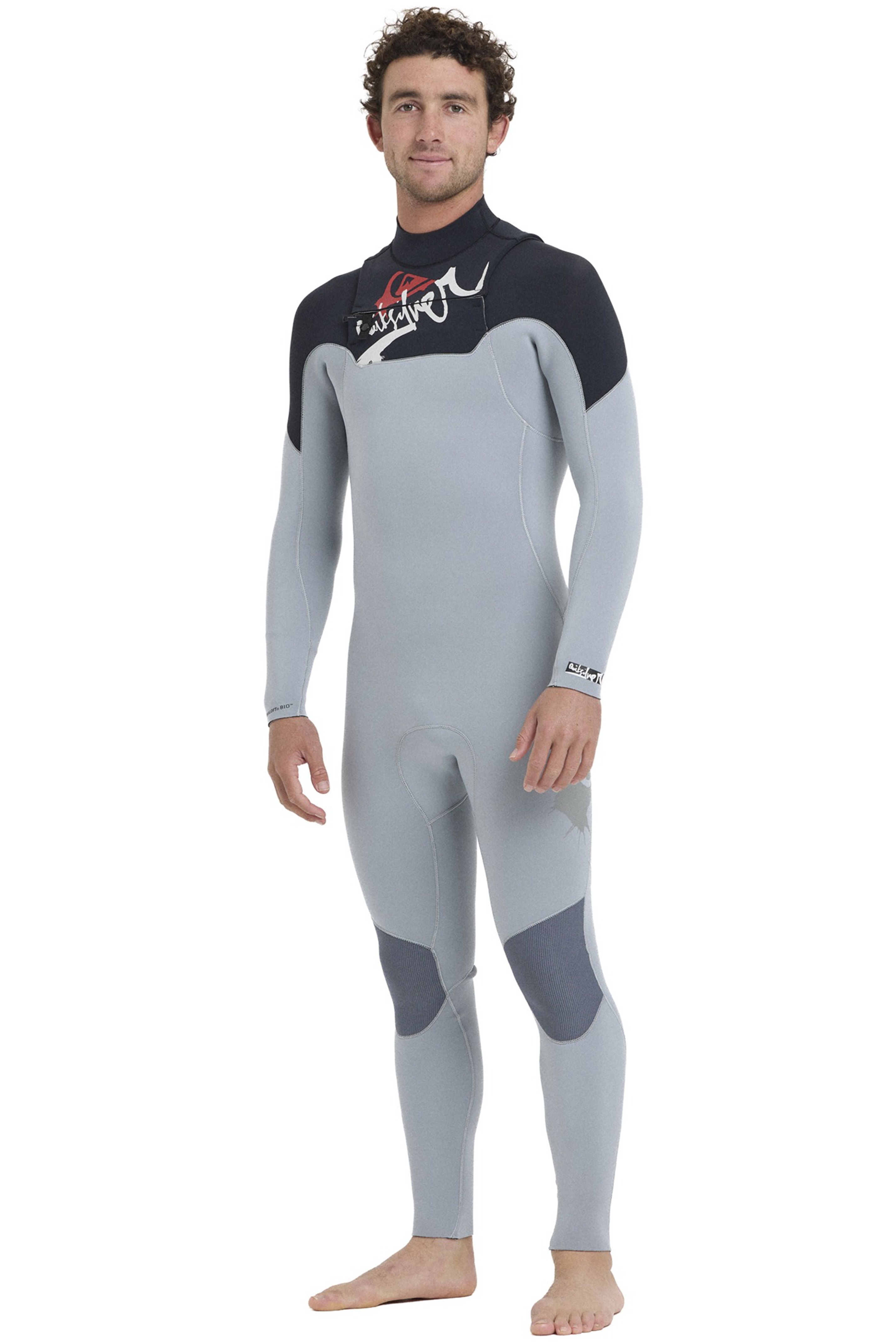 Quiksilver-Young Guns 4/3 Frontzip 2026 Combinaison Néoprène Homme