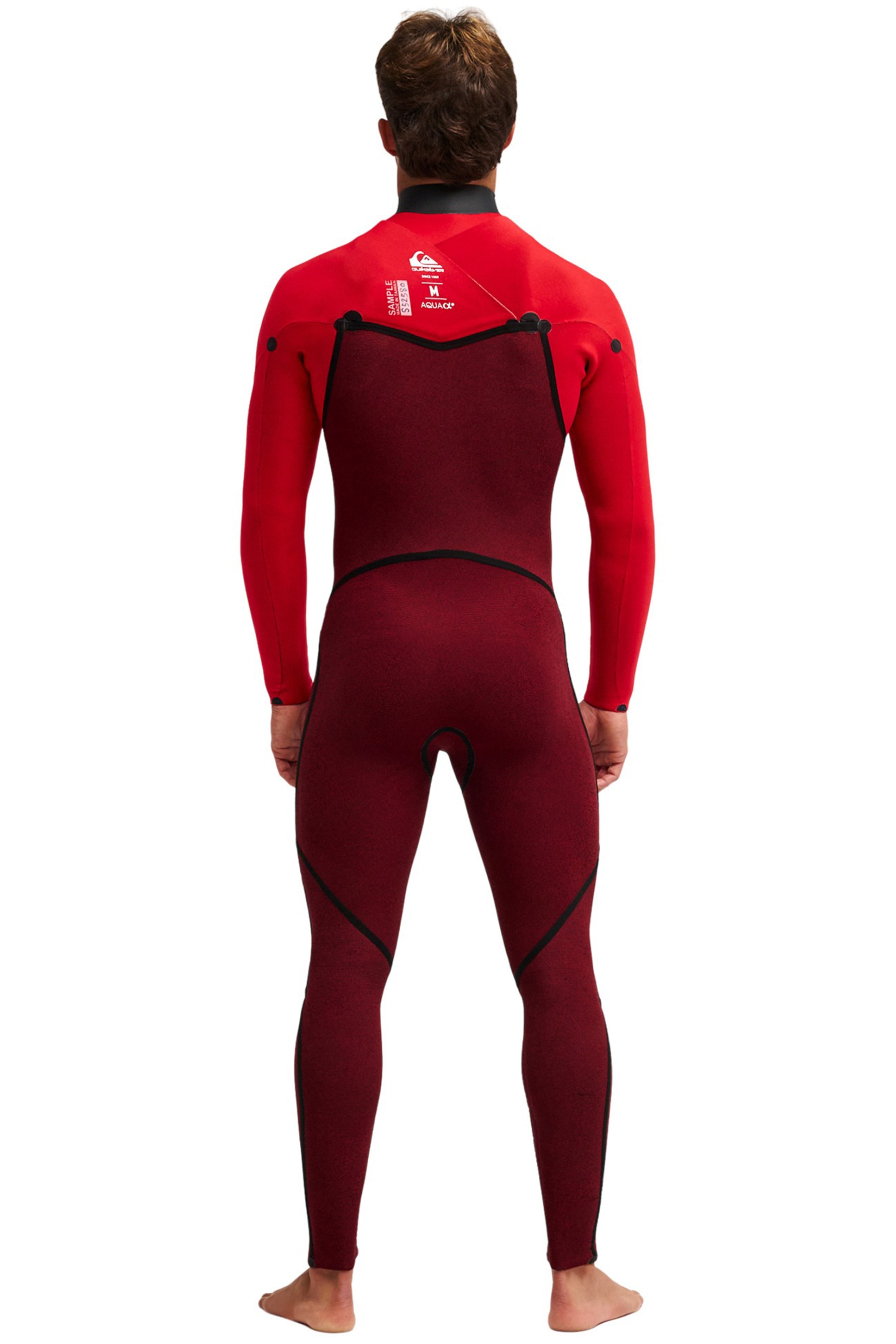 Quiksilver-Young Guns 4/3 Frontzip 2026 Combinaison Néoprène Homme
