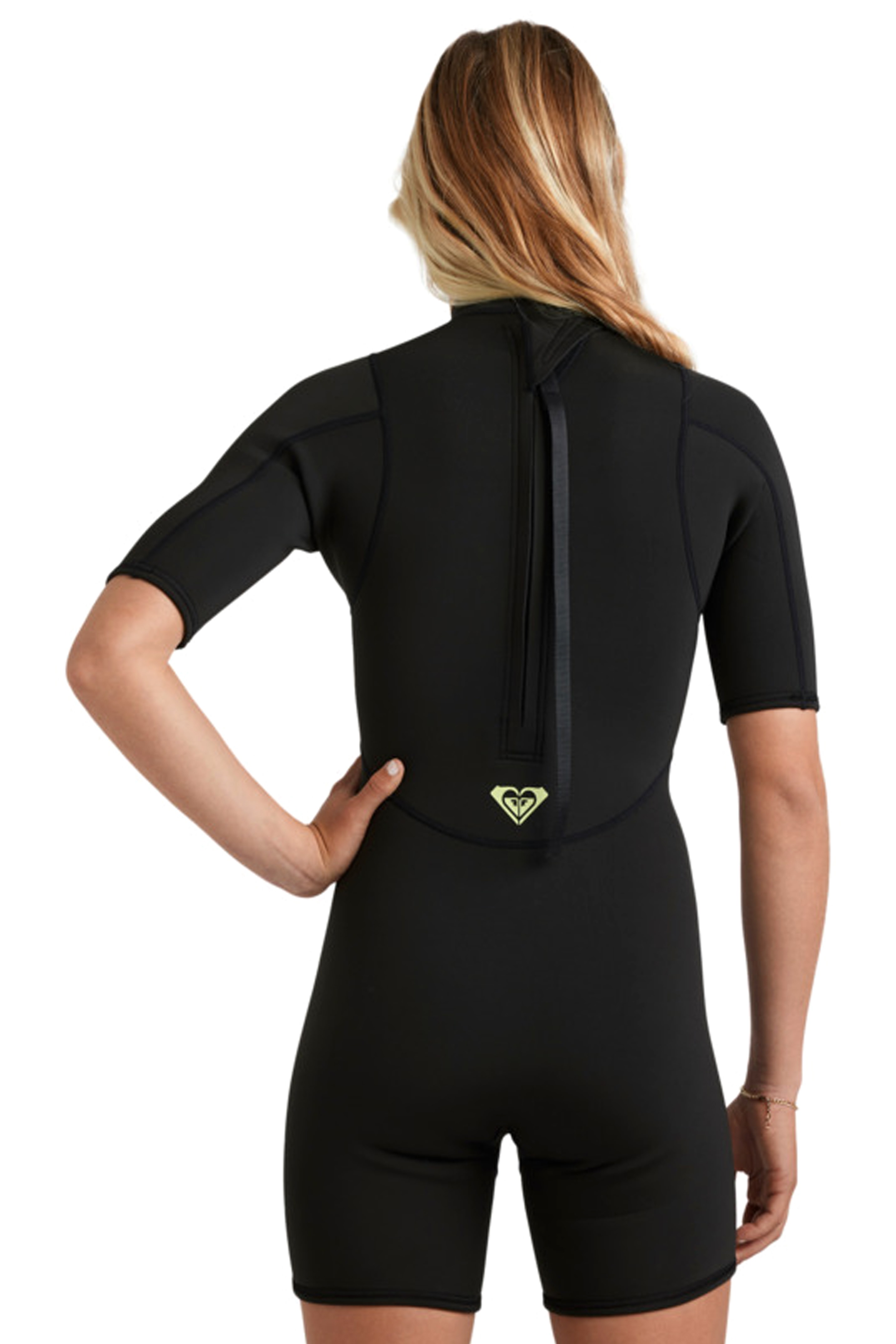 Roxy-Prologue 2/2 Shorty Backzip Femme 2026 Combinaison néoprène