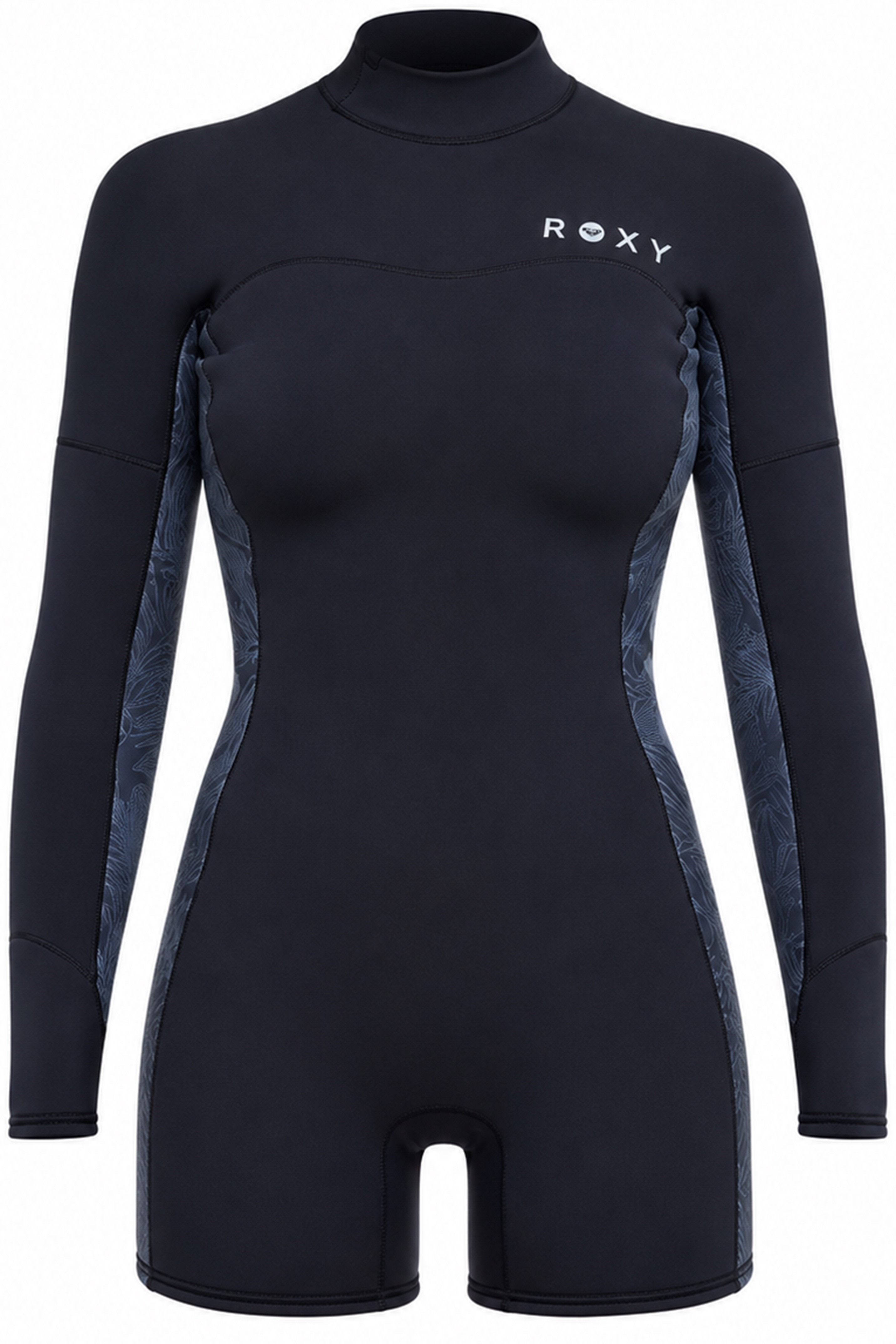 Roxy-Swell Natural 2.0mm LS Backzip 2026 Shorty Combinaison Néoprène Femme
