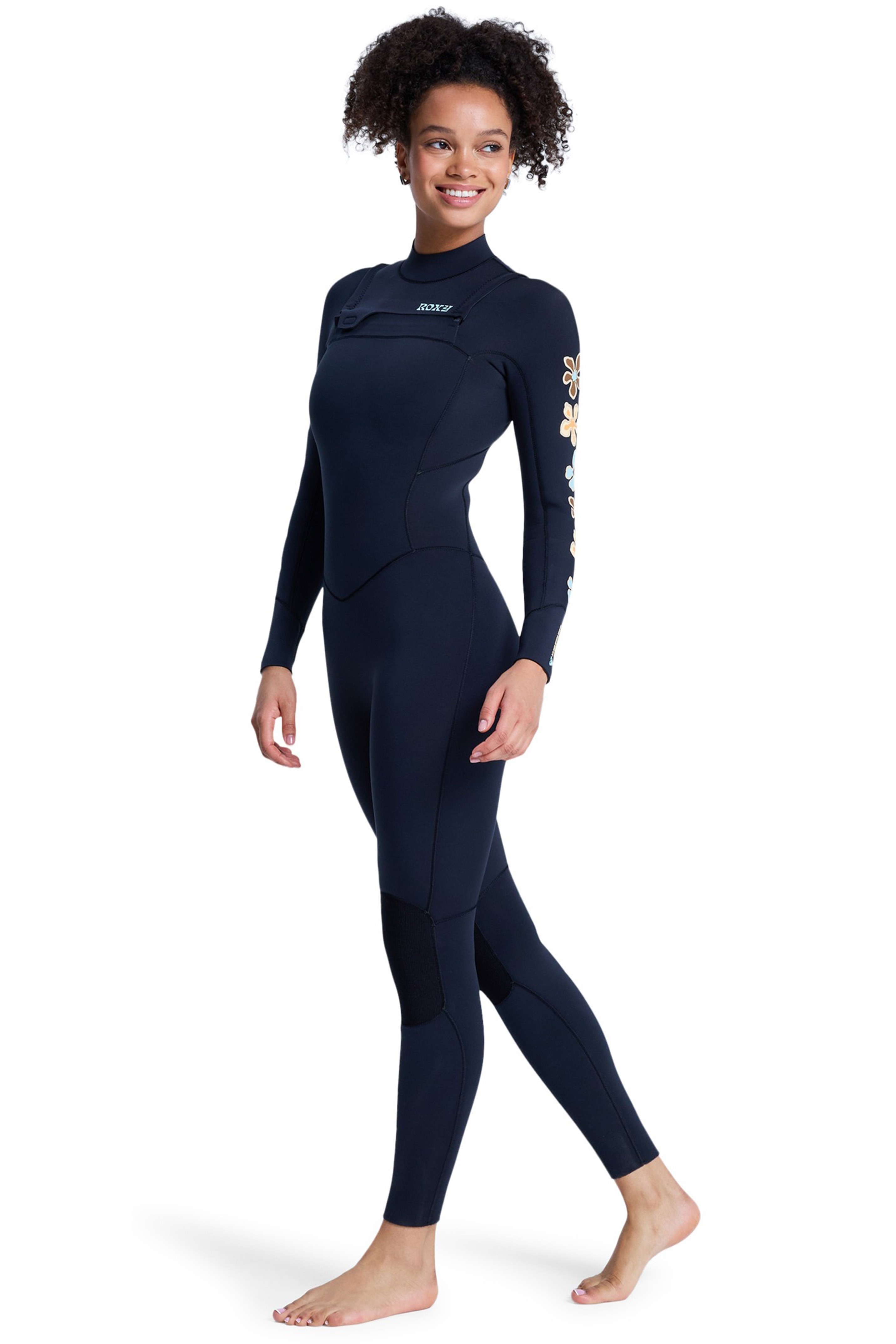 Roxy-Swell Natural 3/2 Frontzip 2026 Combinaison néoprène